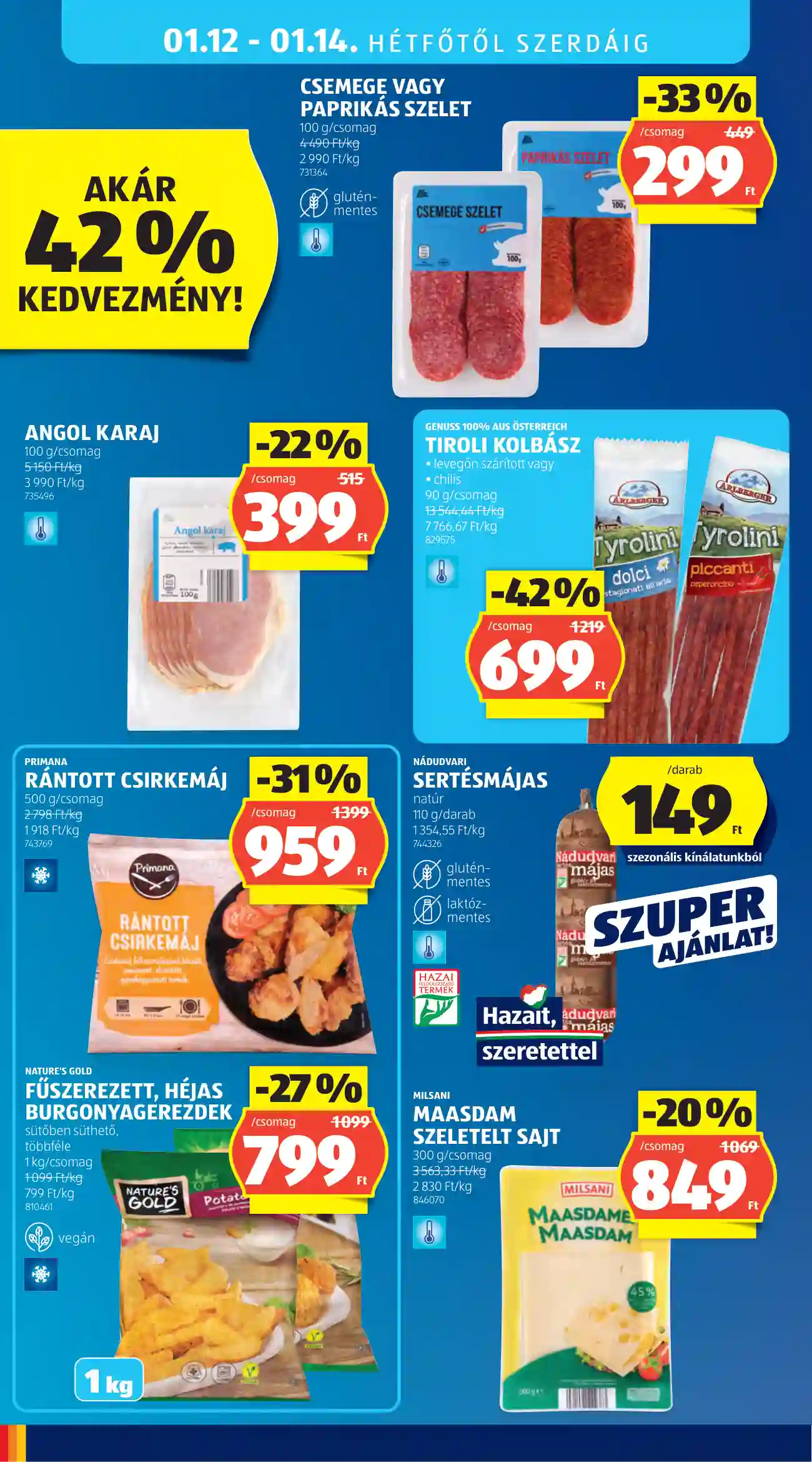 Aldi akciós újság 2. hét (21 oldal)