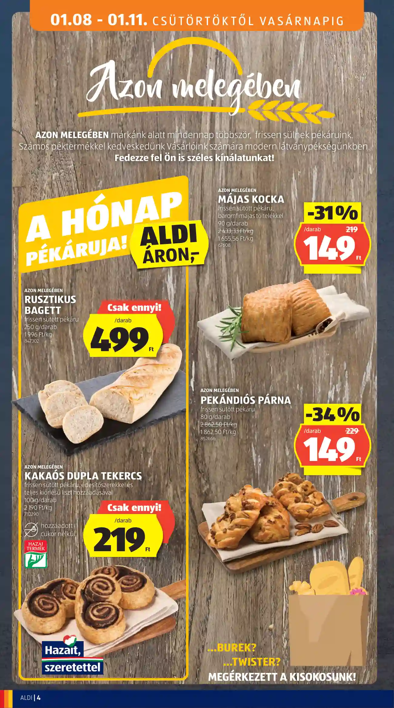 Aldi akciós újság 2. hét (45 oldal)