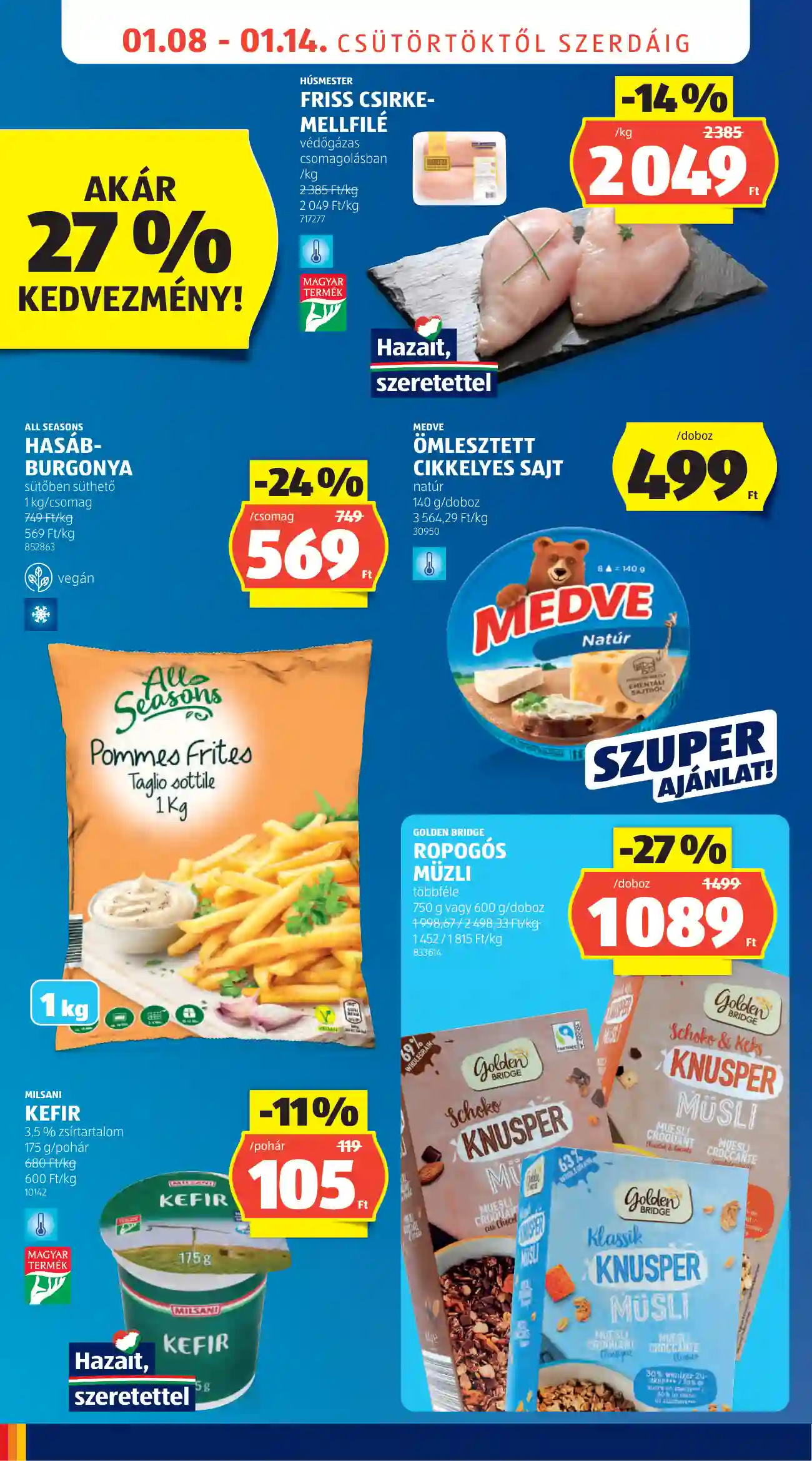Aldi akciós újság 2. hét (6 oldal)