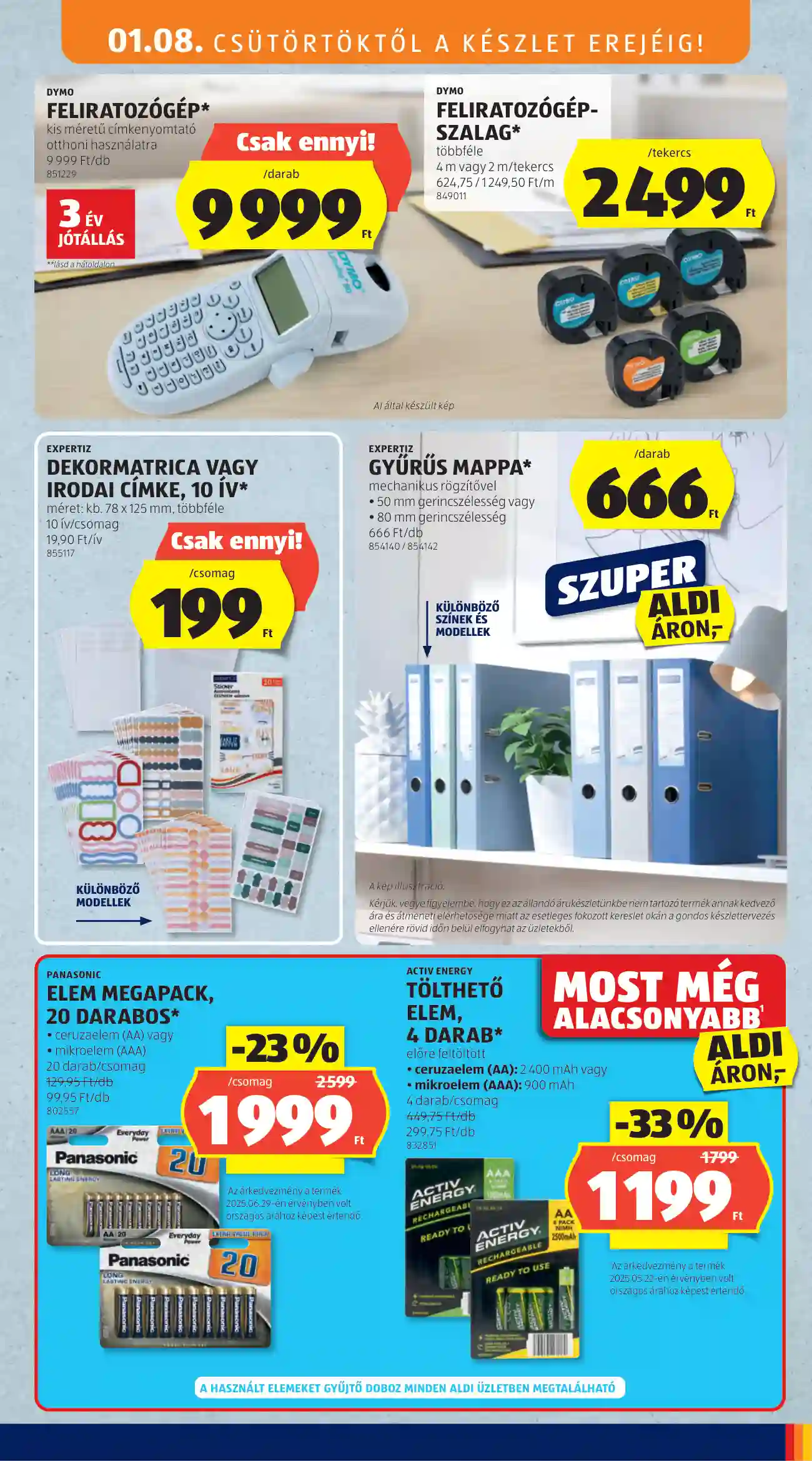 Aldi akciós újság 2. hét (14 oldal)