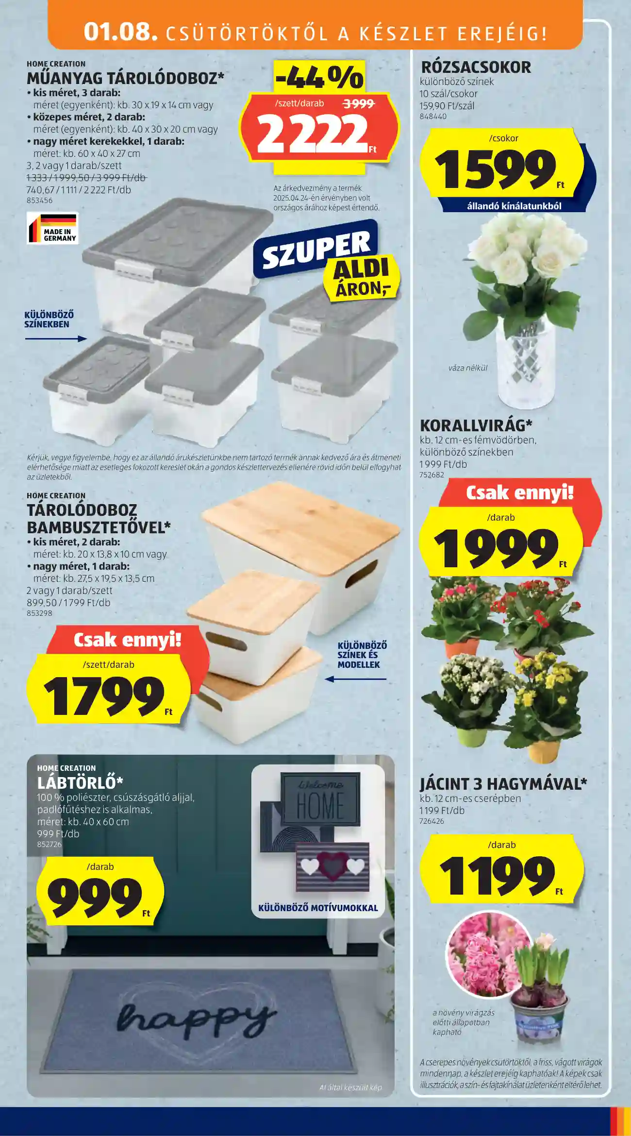 Aldi akciós újság 2. hét (16 oldal)