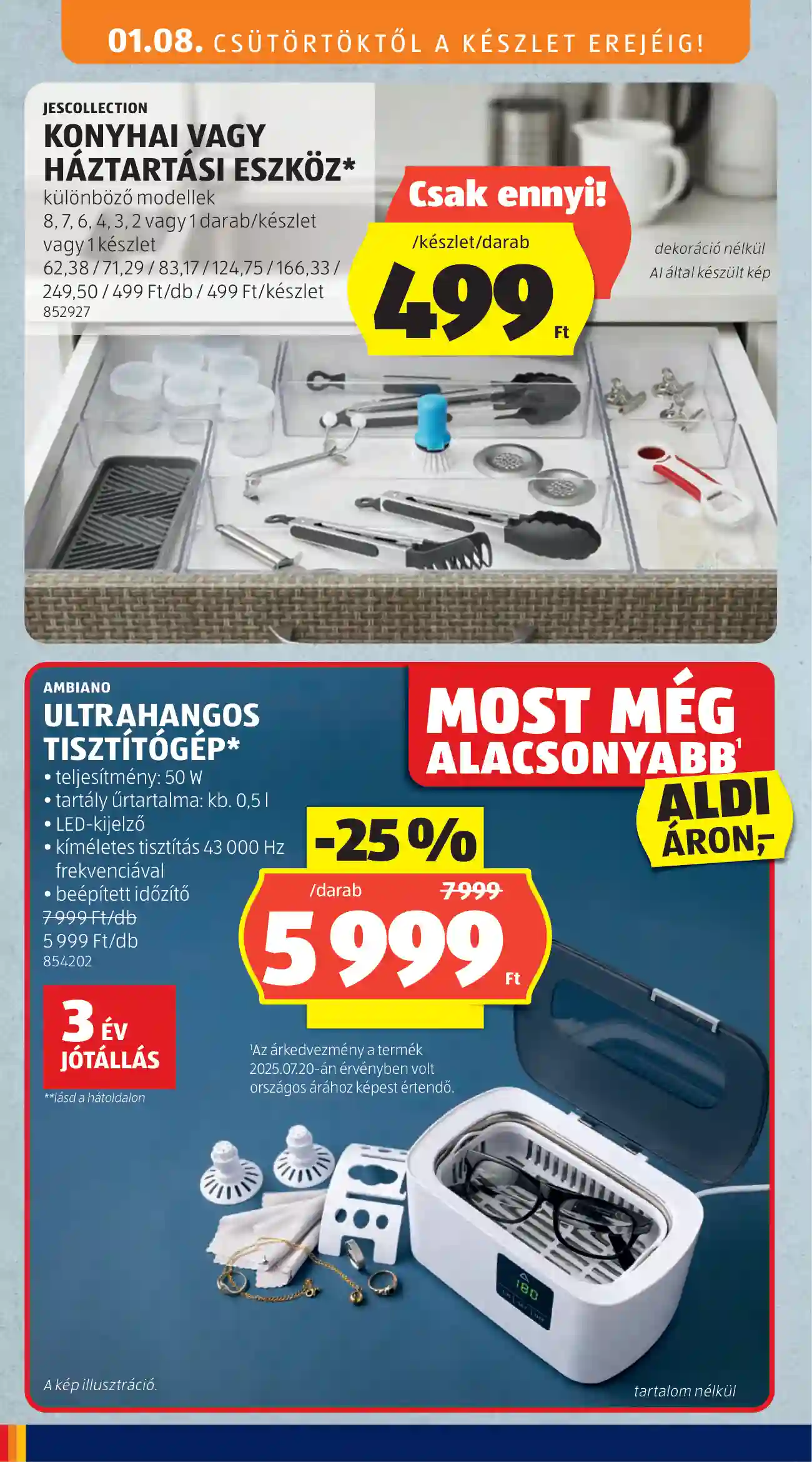 Aldi akciós újság 2. hét (45 oldal)