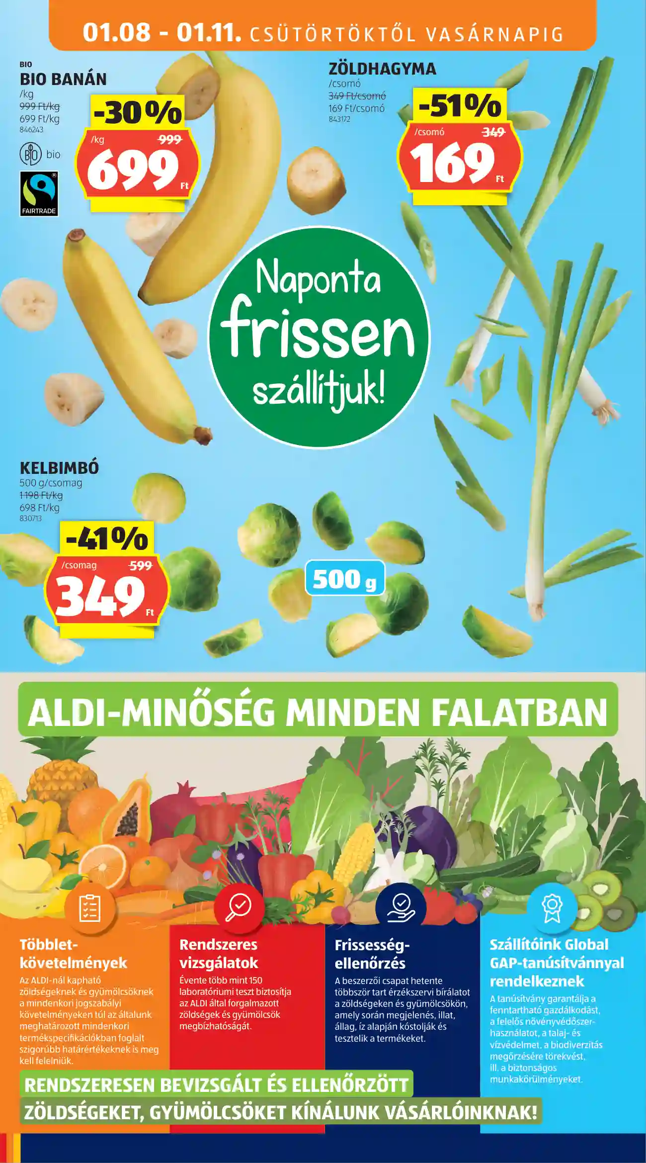 Aldi akciós újság 2. hét (47 oldal)