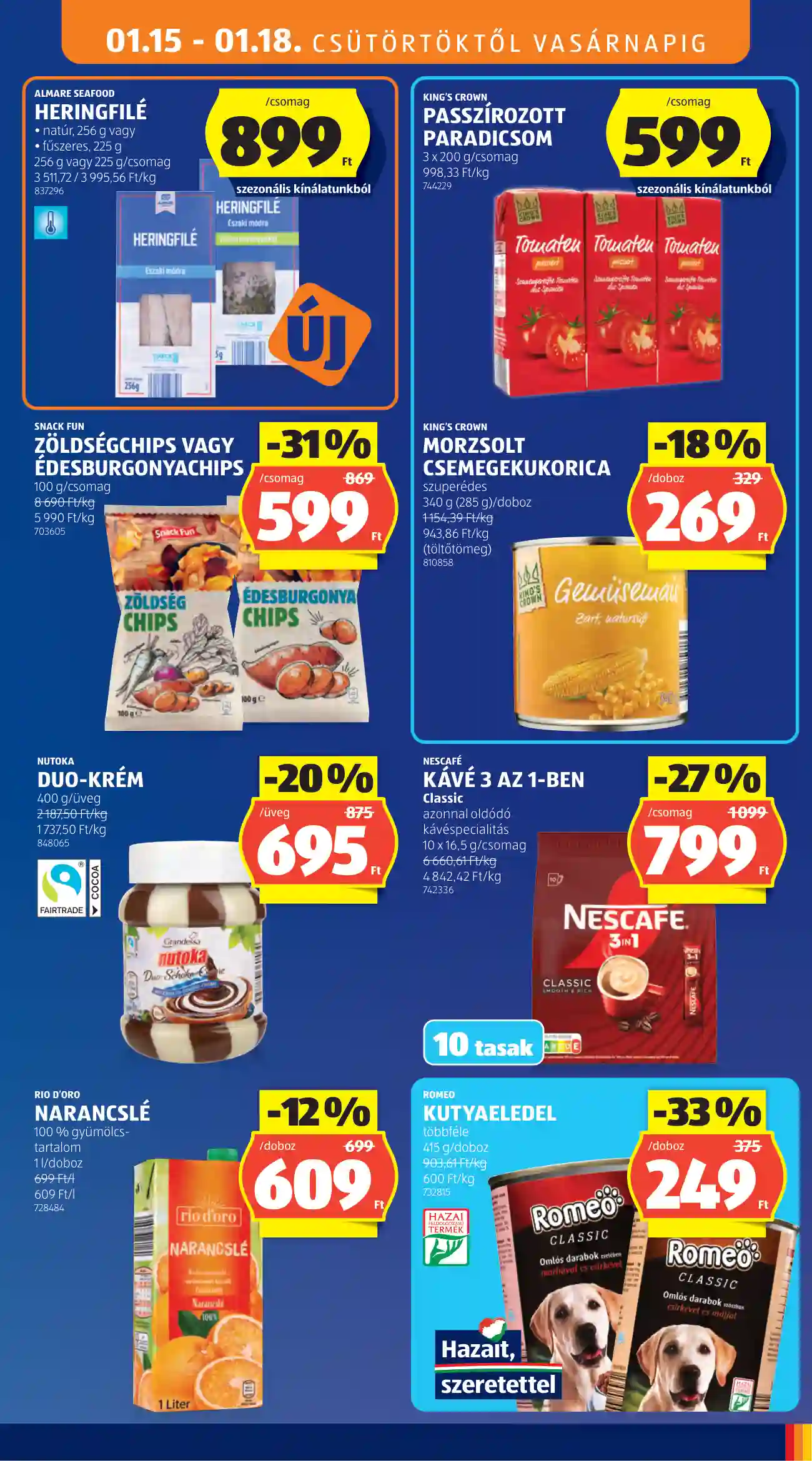 Aldi akciós újság 3. hét (7 oldal)