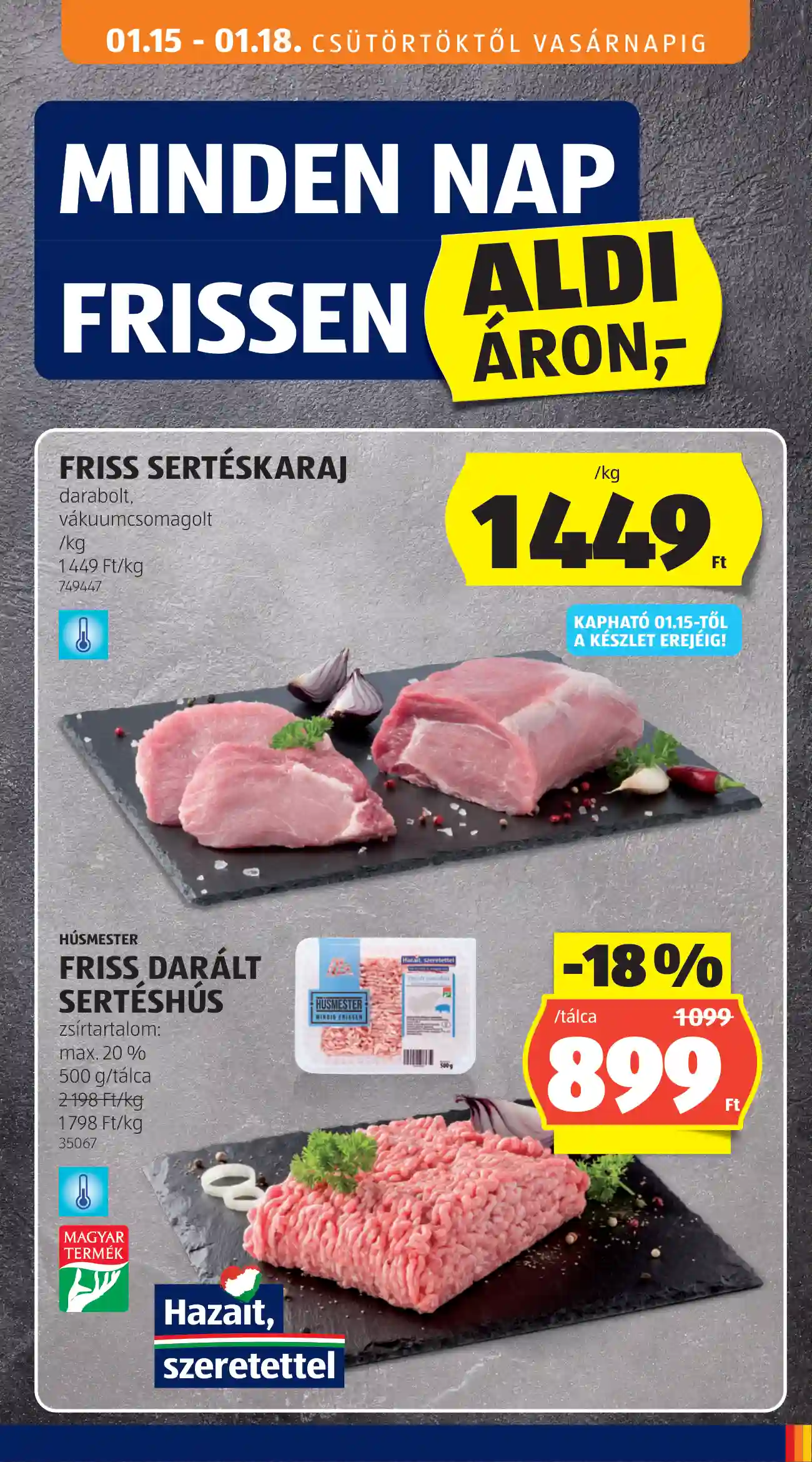 Aldi akciós újság 3. hét (11 oldal)