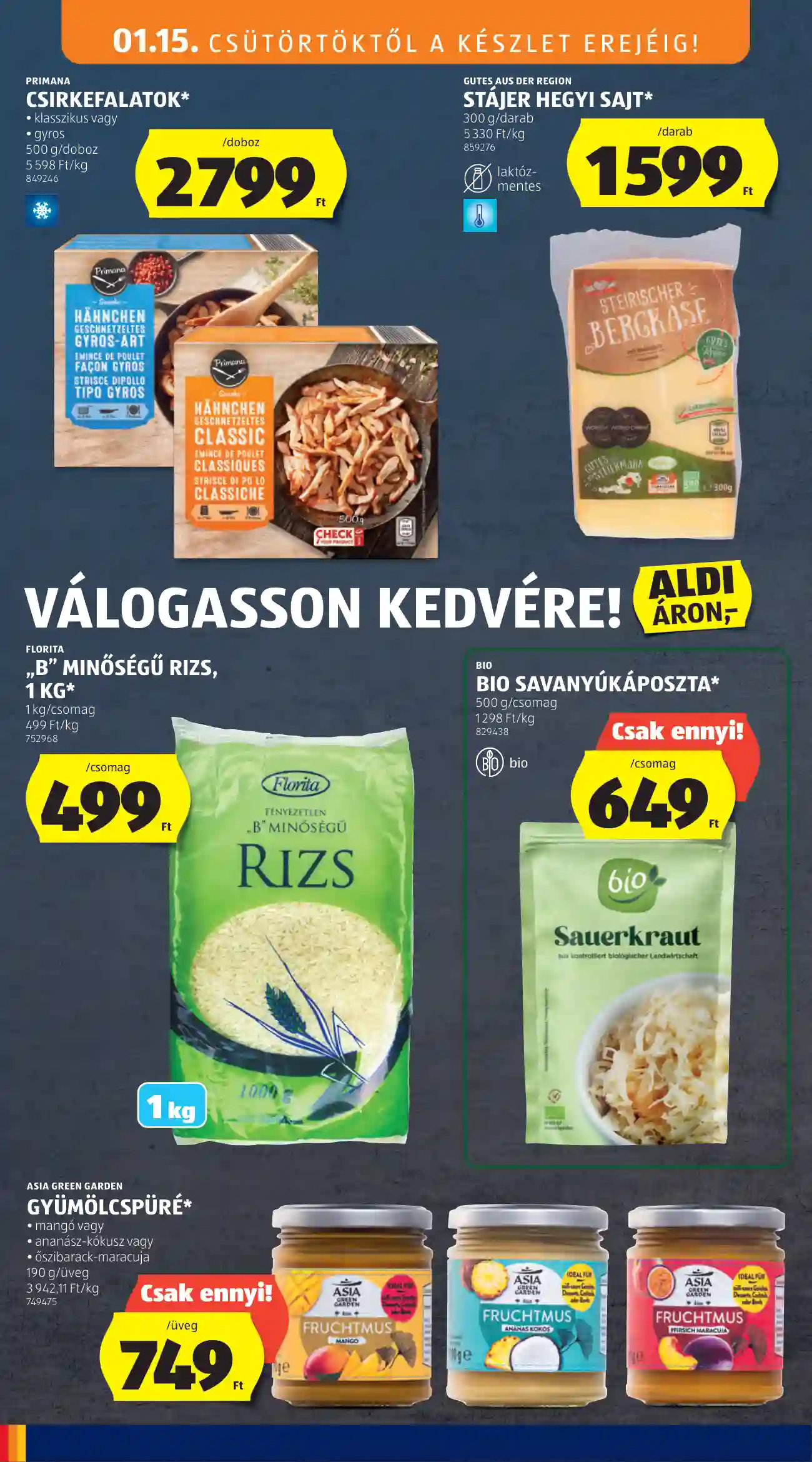 Aldi akciós újság 3. hét (17 oldal)