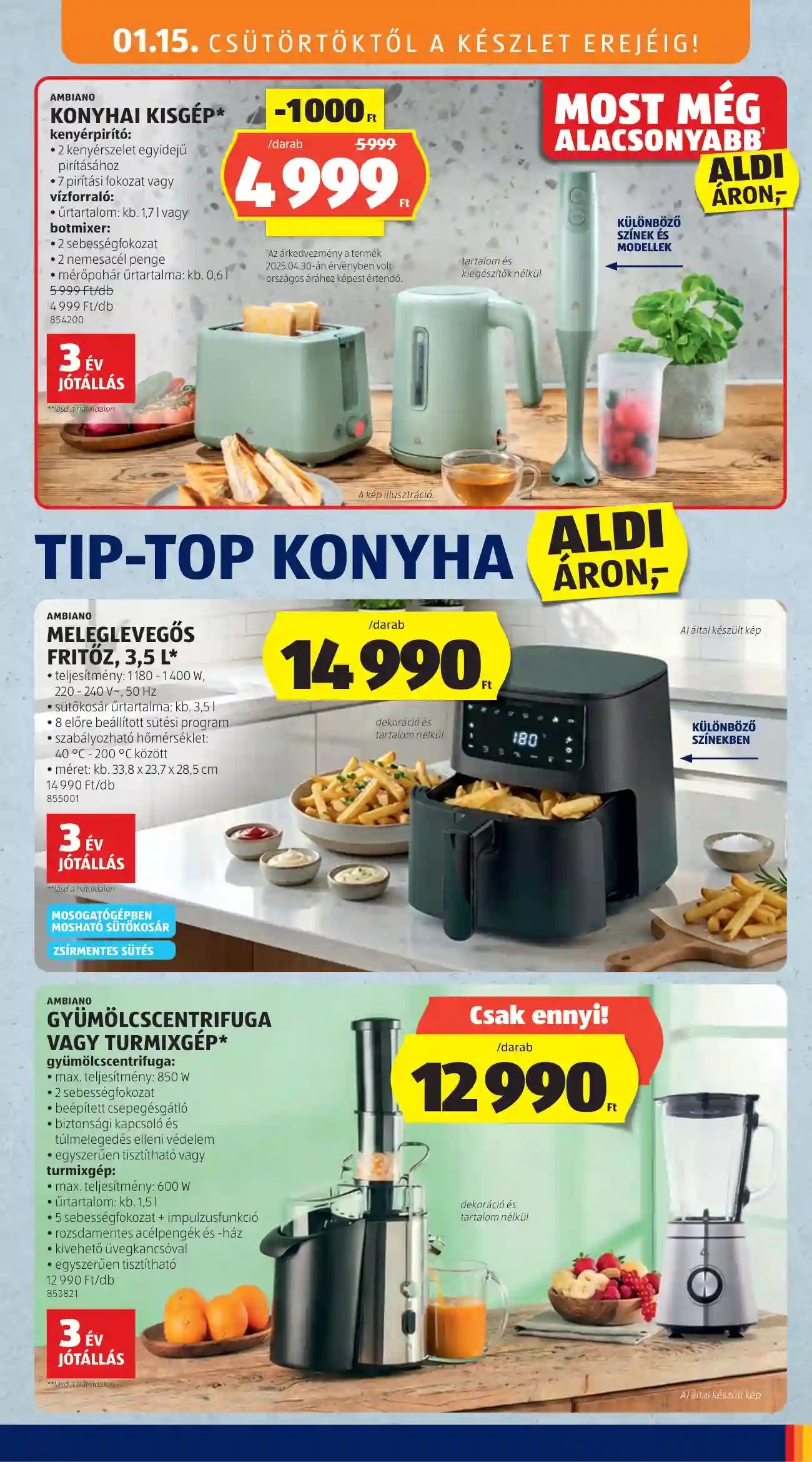 Aldi akciós újság 3. hét (18 oldal)