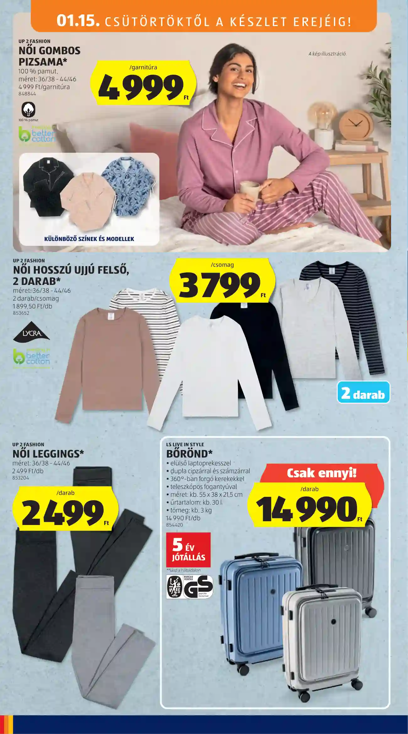 Aldi akciós újság 3. hét (23 oldal)