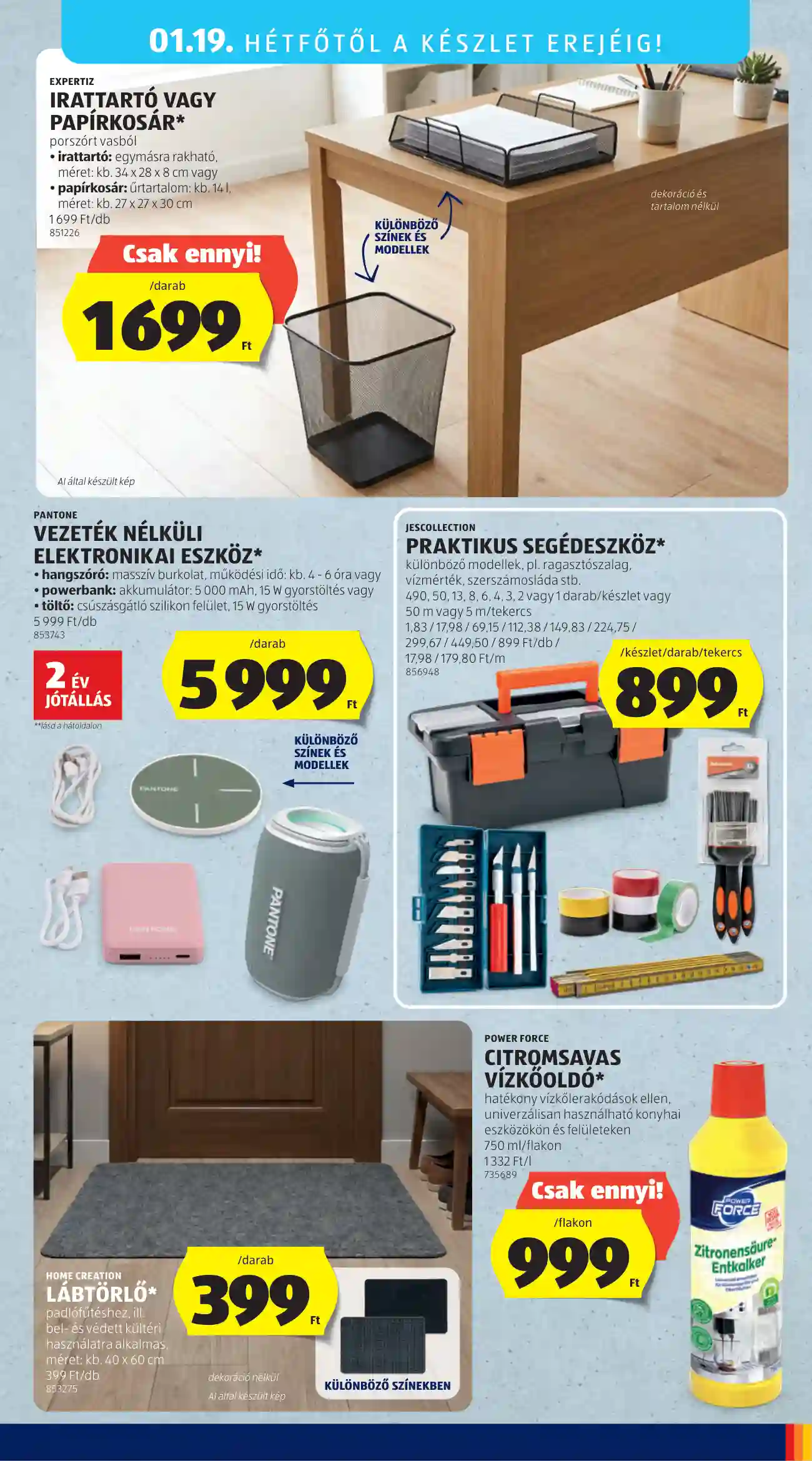 Aldi akciós újság 3. hét (40 oldal)