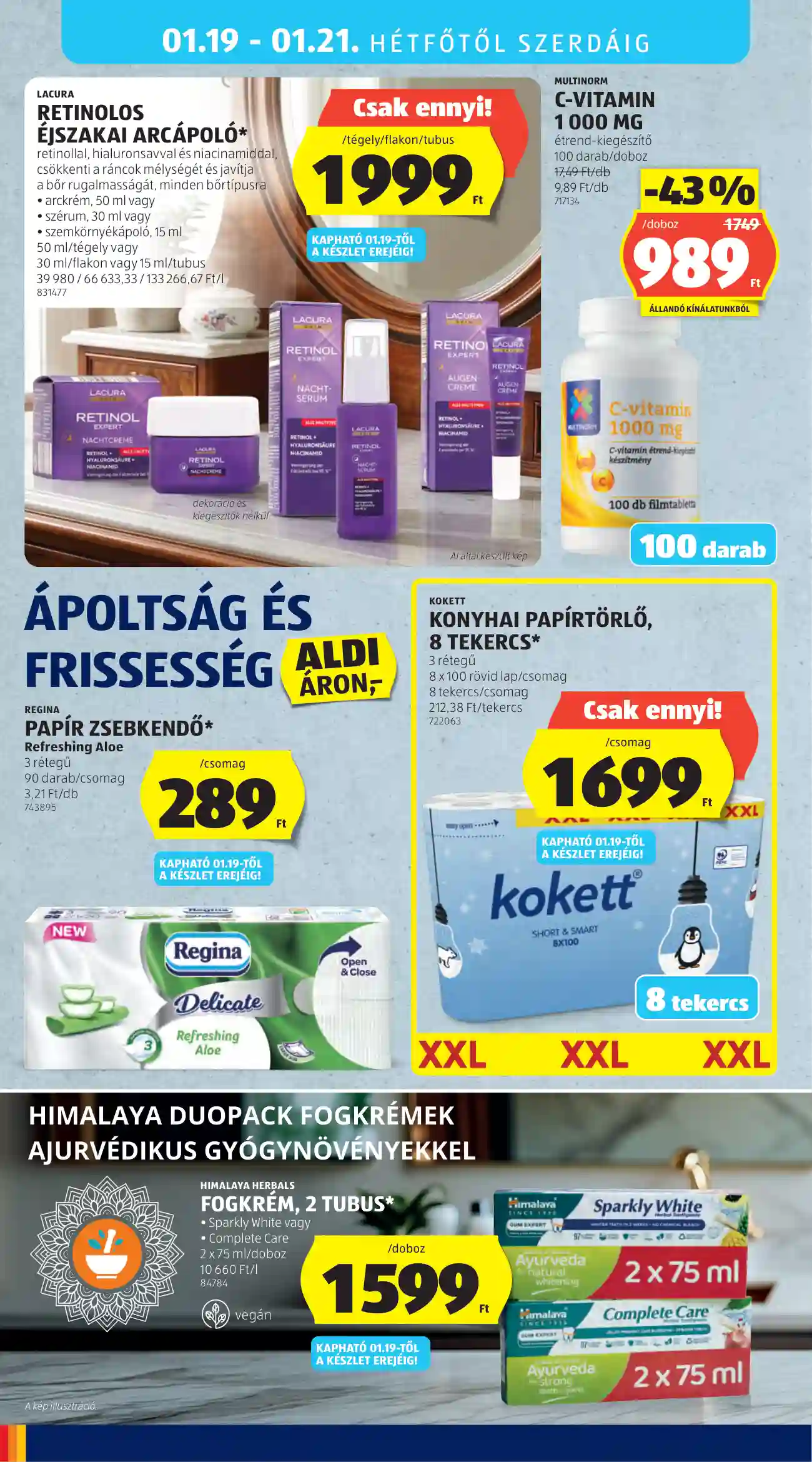 Aldi akciós újság 3. hét (41 oldal)