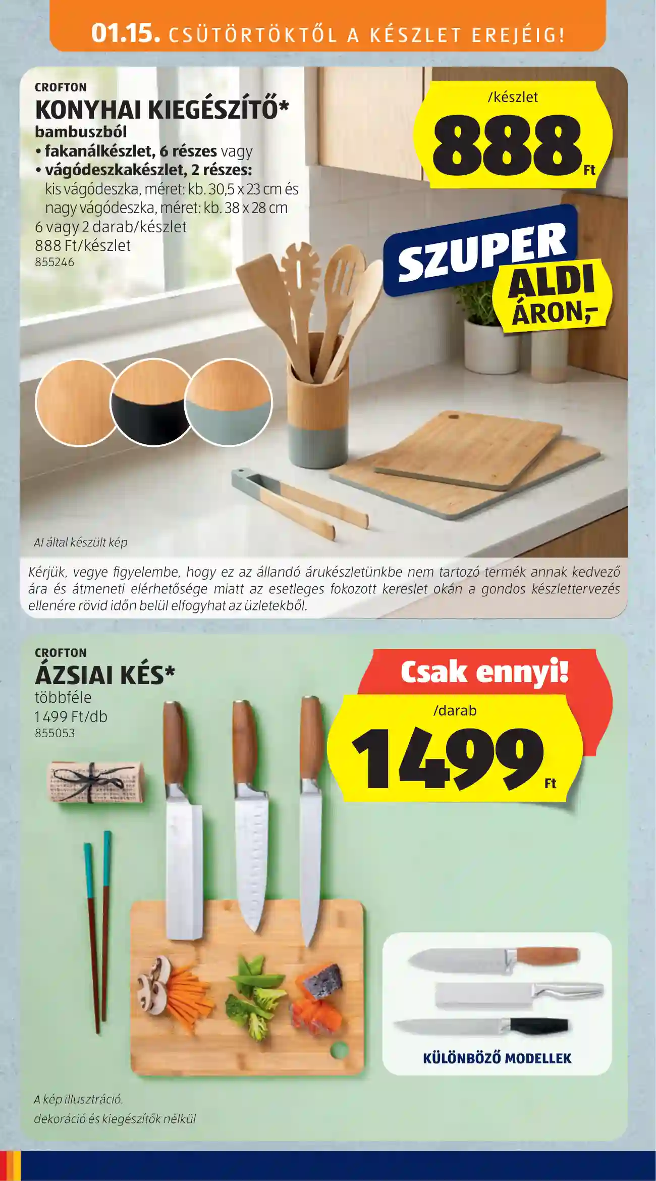 Aldi akciós újság 3. hét (46 oldal)