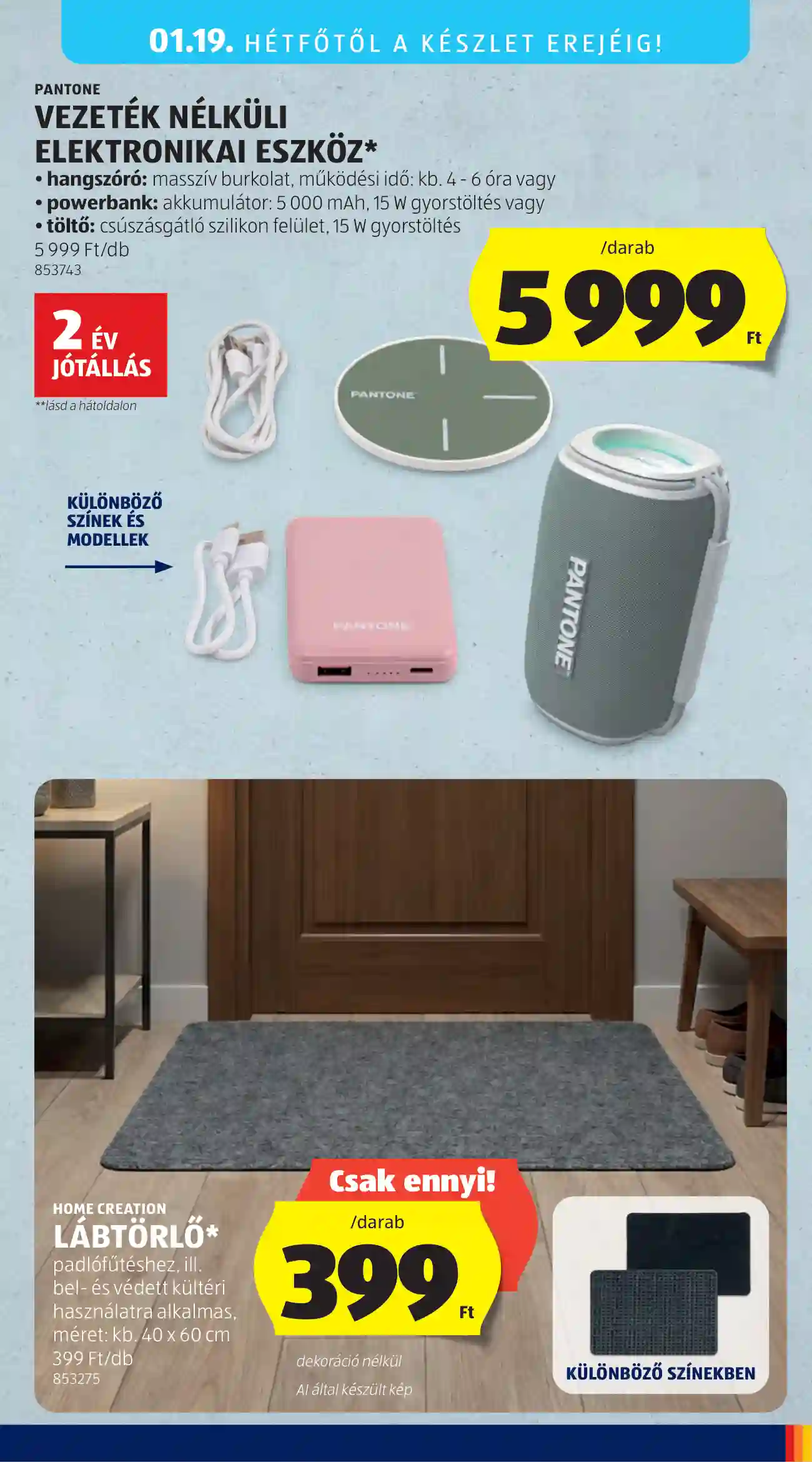 Aldi akciós újság 3. hét (48 oldal)