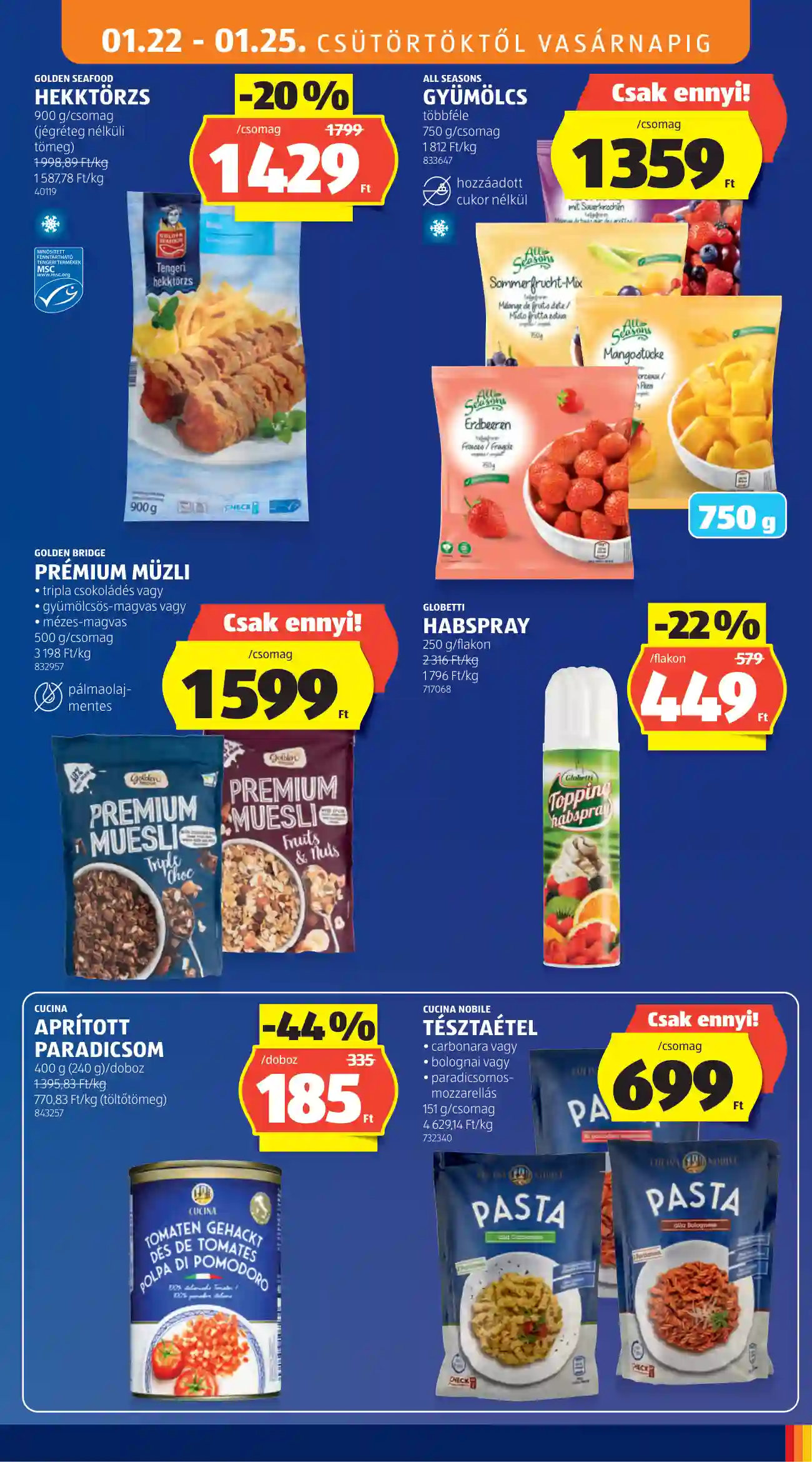 Aldi akciós újság 4. hét (3 oldal)