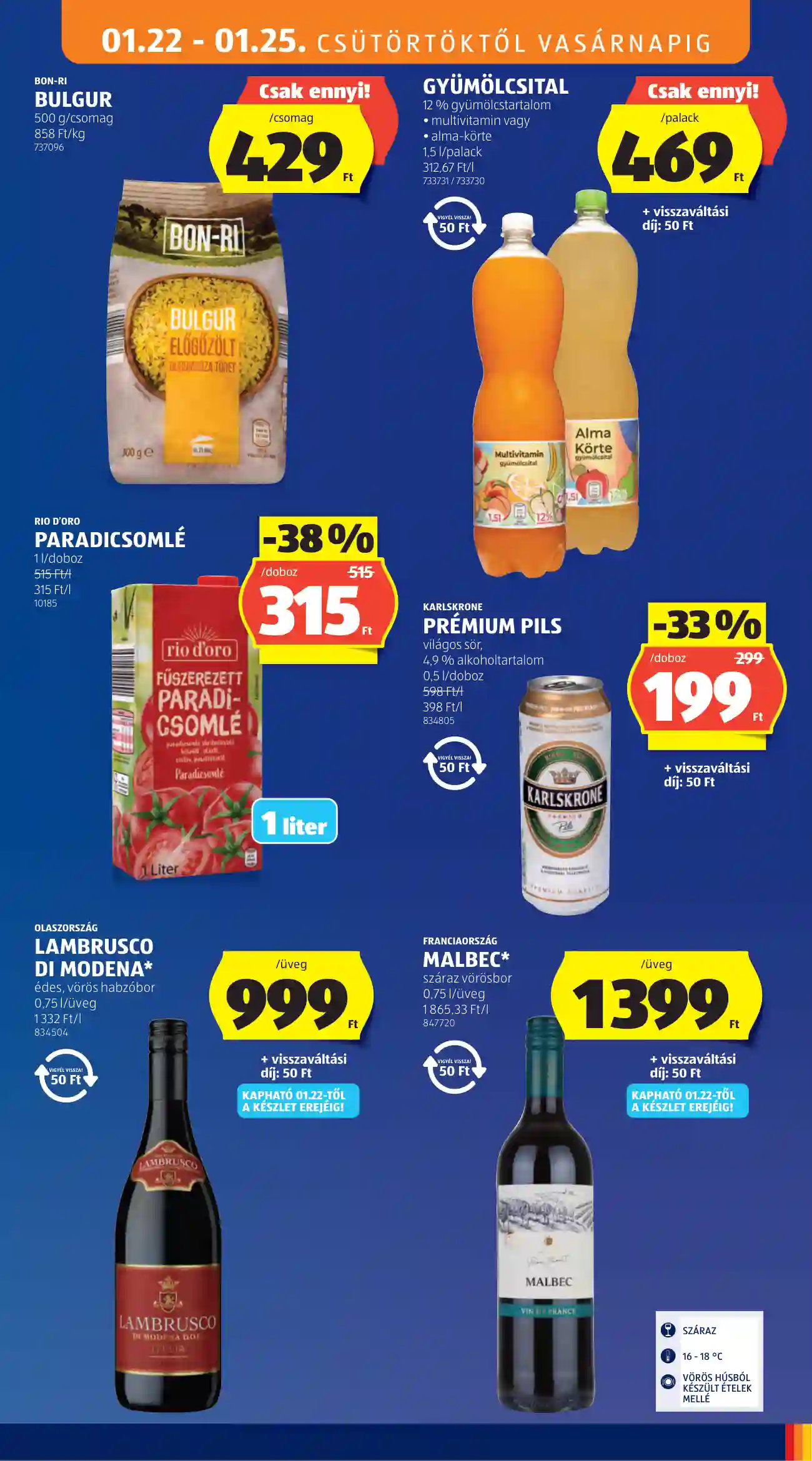 Aldi akciós újság 4. hét (5 oldal)