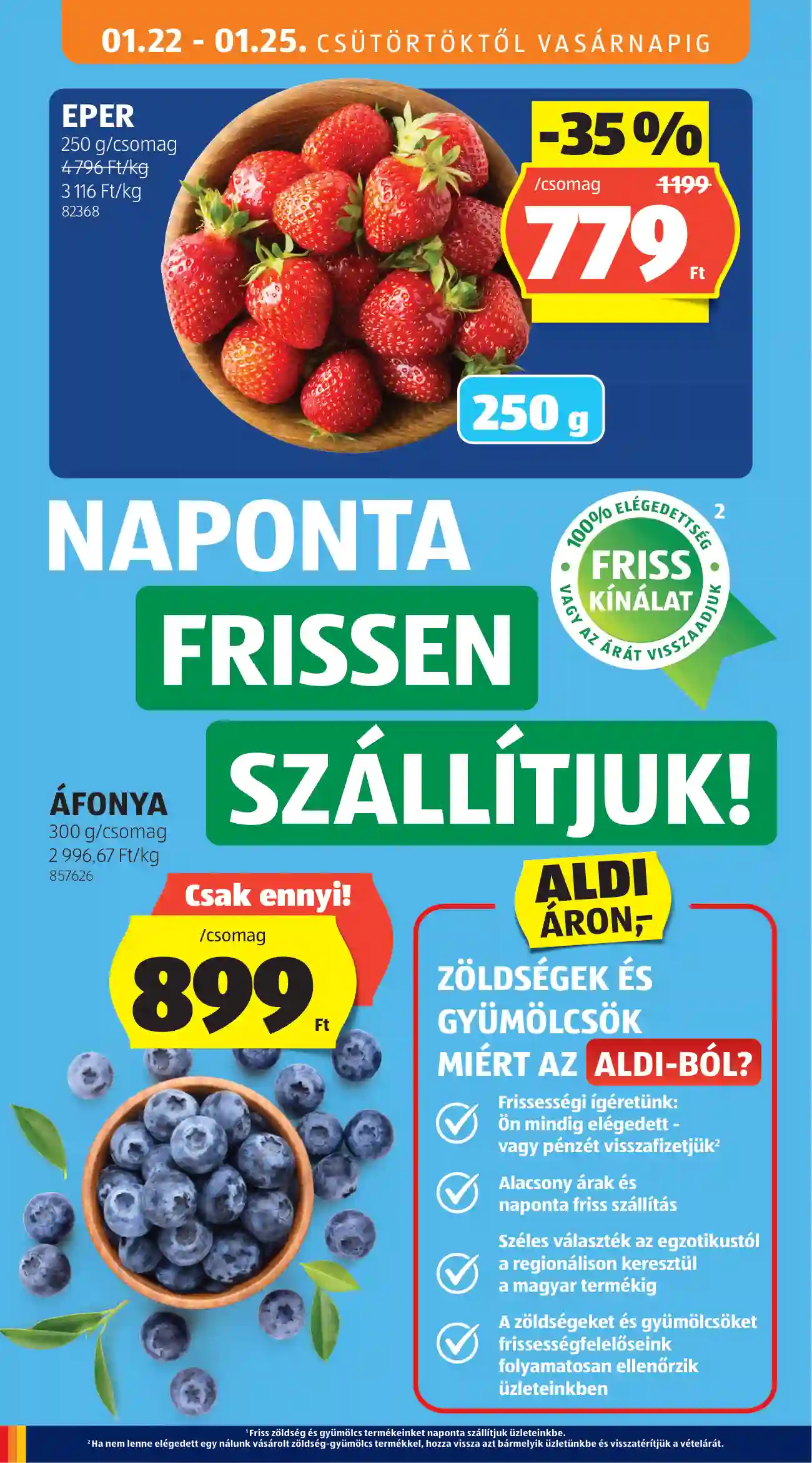 Aldi akciós újság 4. hét (6 oldal)