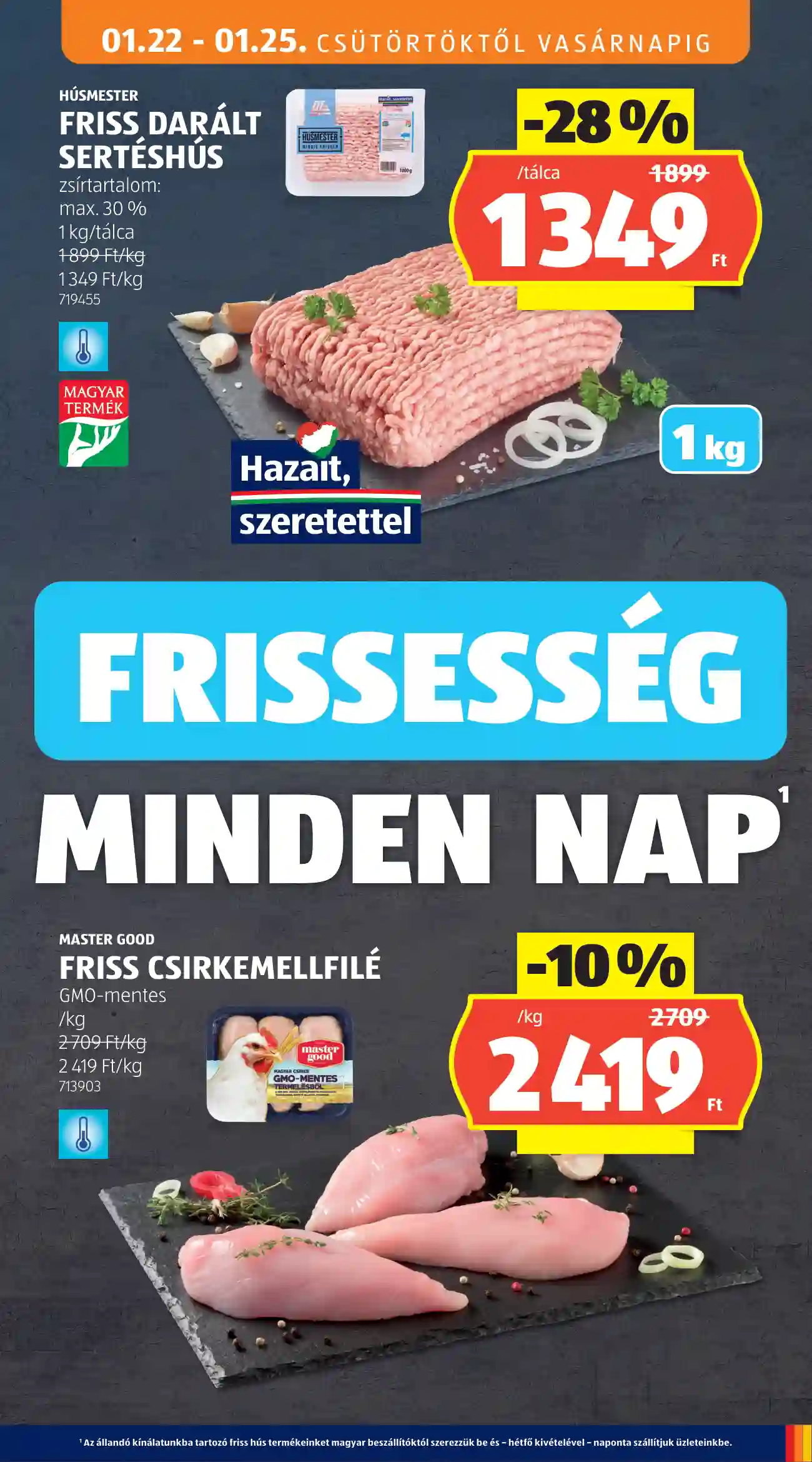 Aldi akciós újság 4. hét (7 oldal)