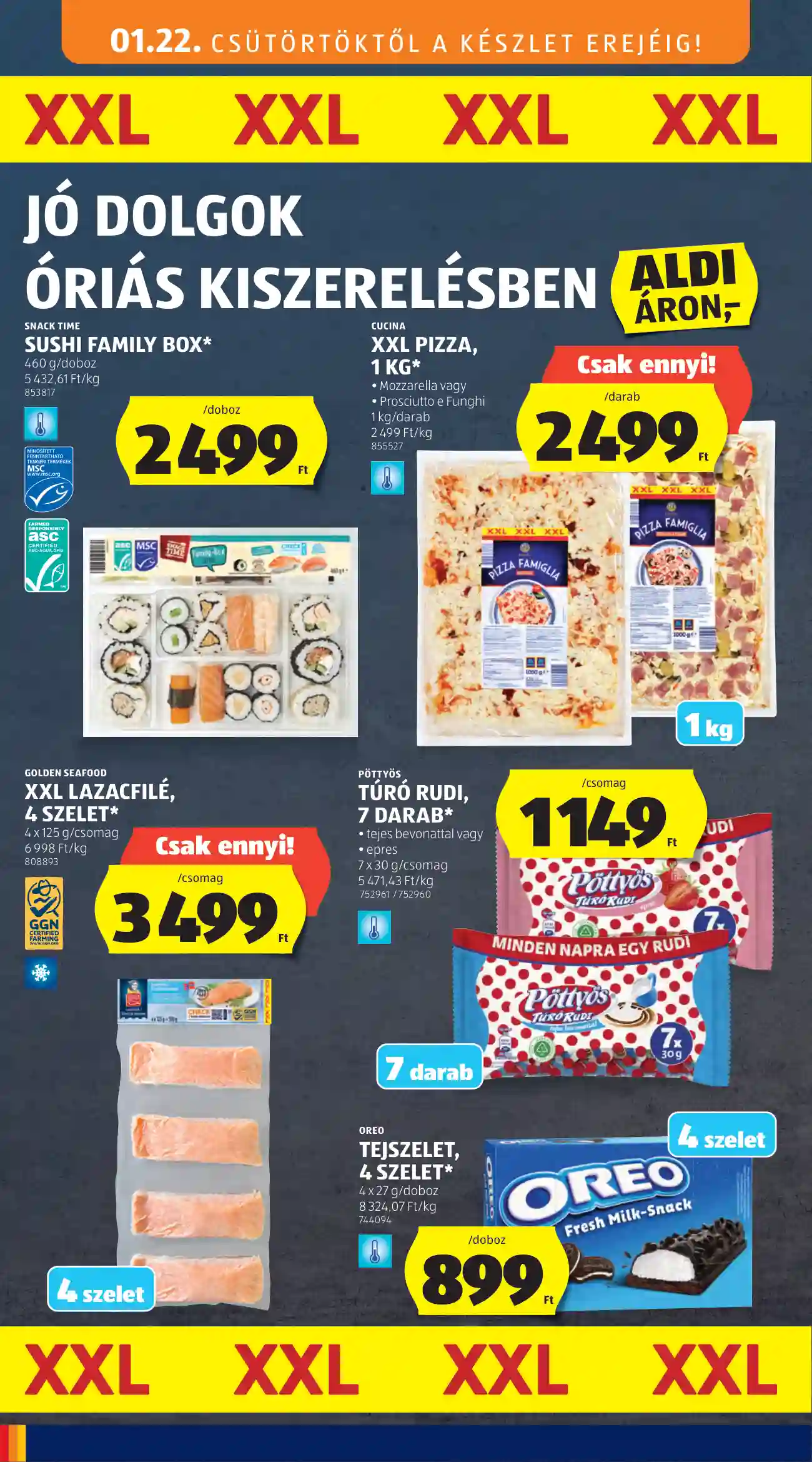 Aldi akciós újság 4. hét (8 oldal)