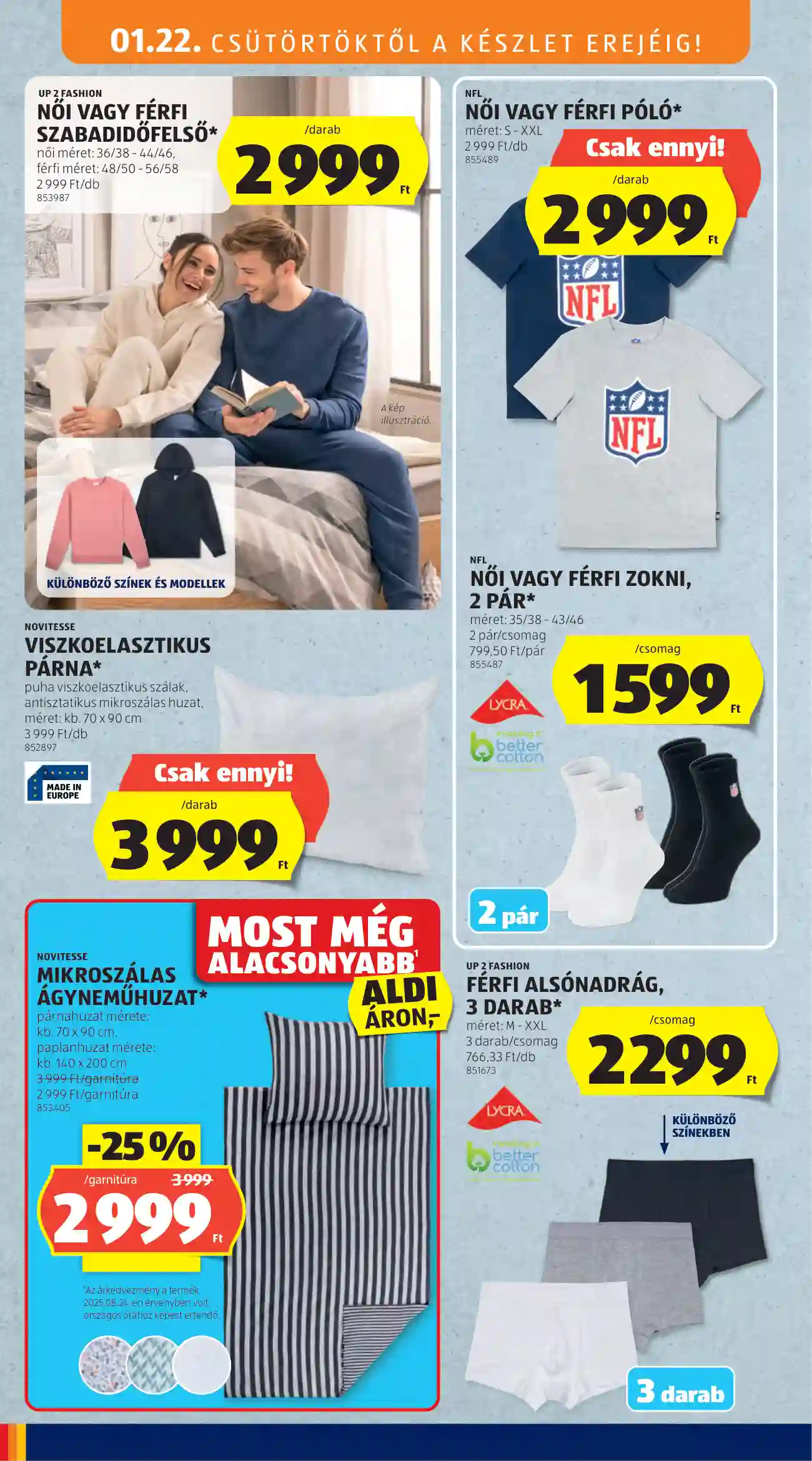 Aldi akciós újság 4. hét (15 oldal)