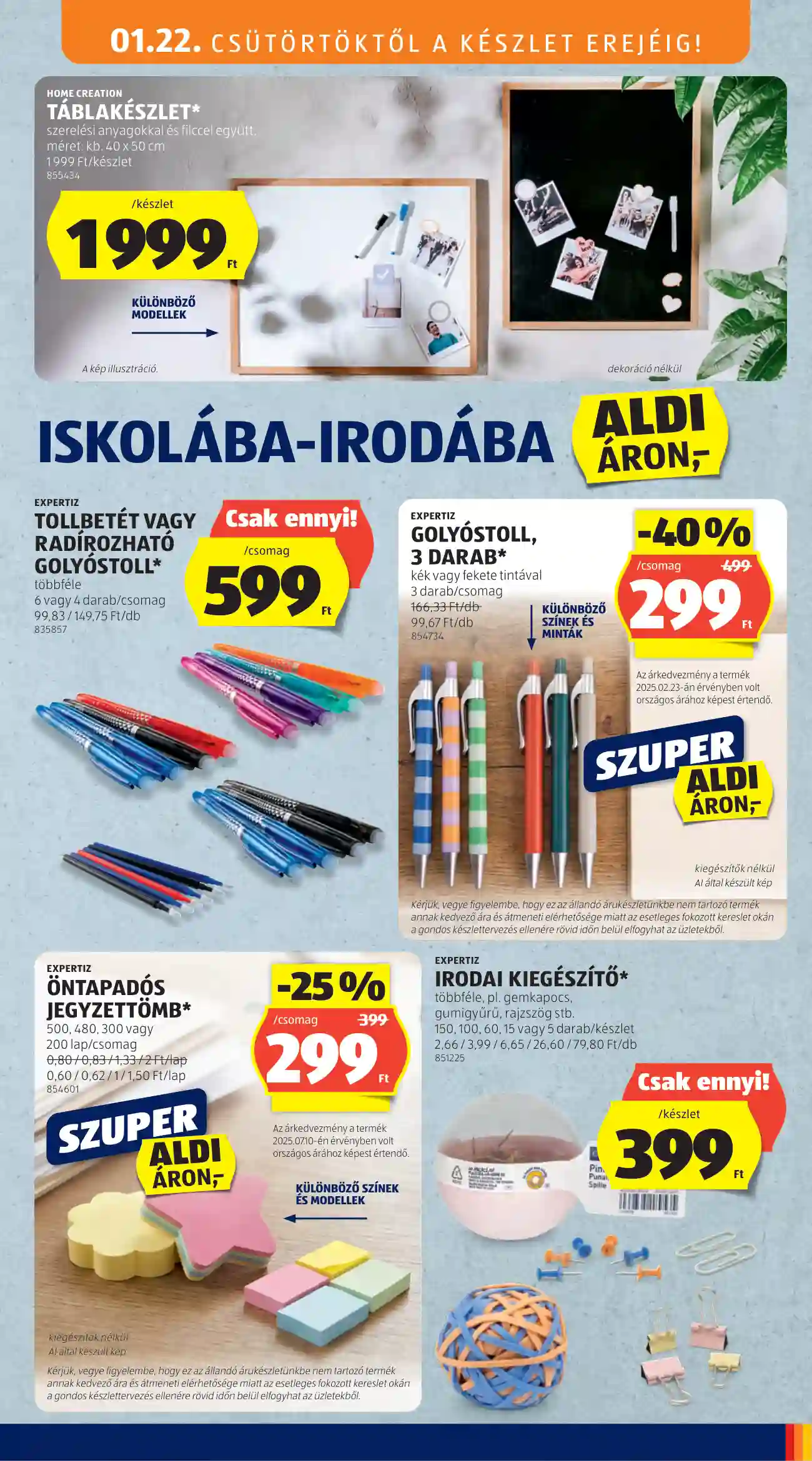 Aldi akciós újság 4. hét (18 oldal)
