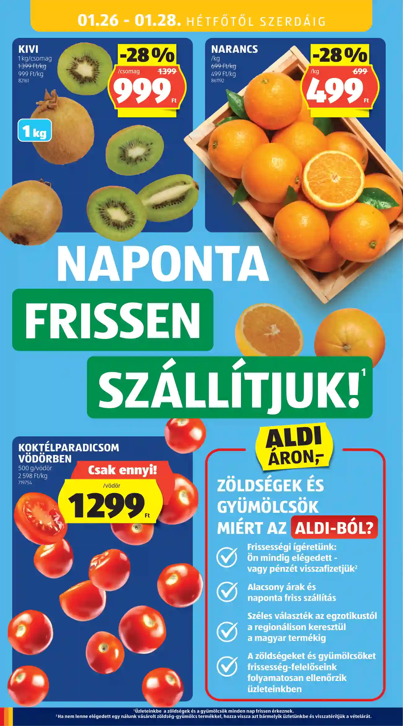 Aldi akciós újság 4. hét (26 oldal)