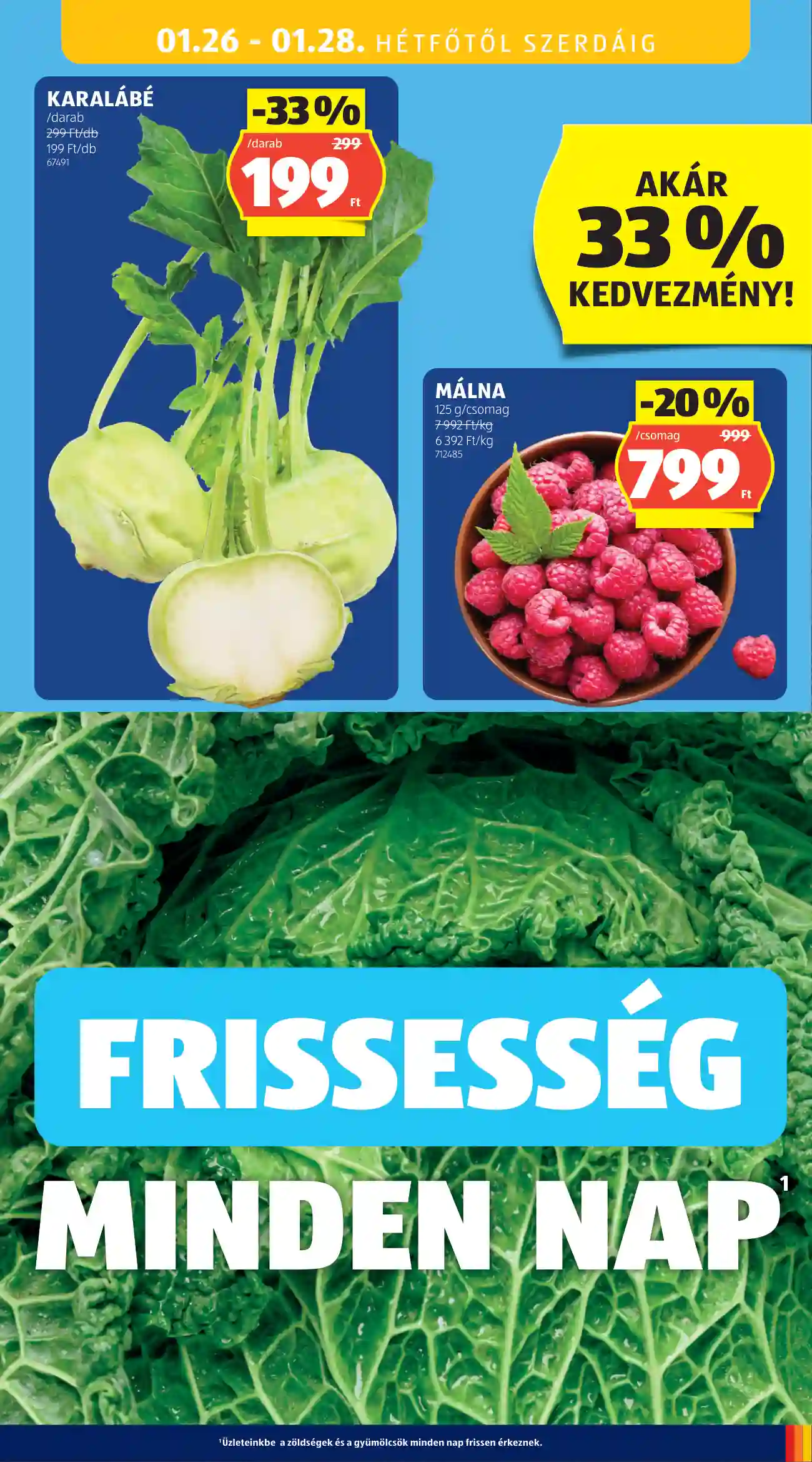 Aldi akciós újság 4. hét (27 oldal)