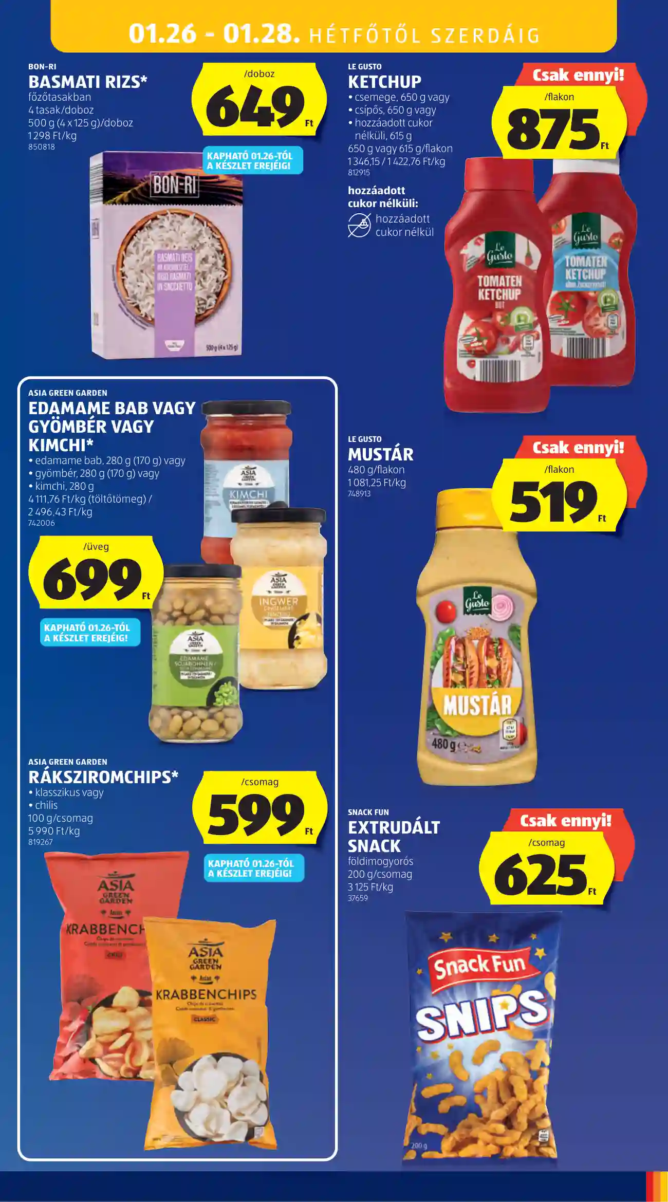 Aldi akciós újság 4. hét (29 oldal)