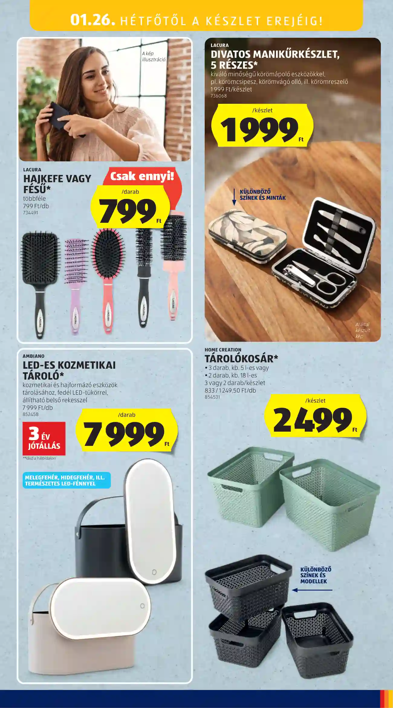 Aldi akciós újság 4. hét (36 oldal)