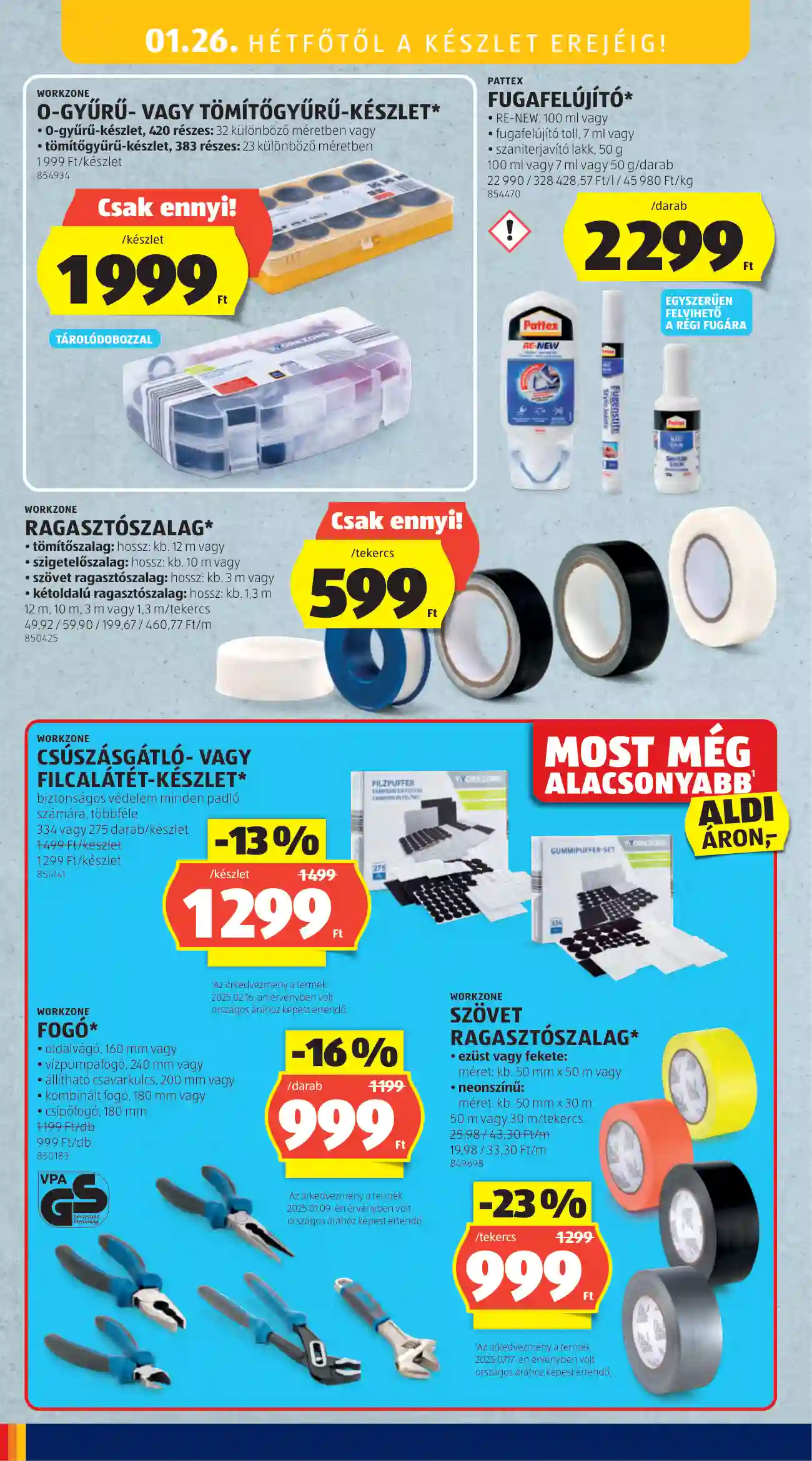 Aldi akciós újság 4. hét (41 oldal)