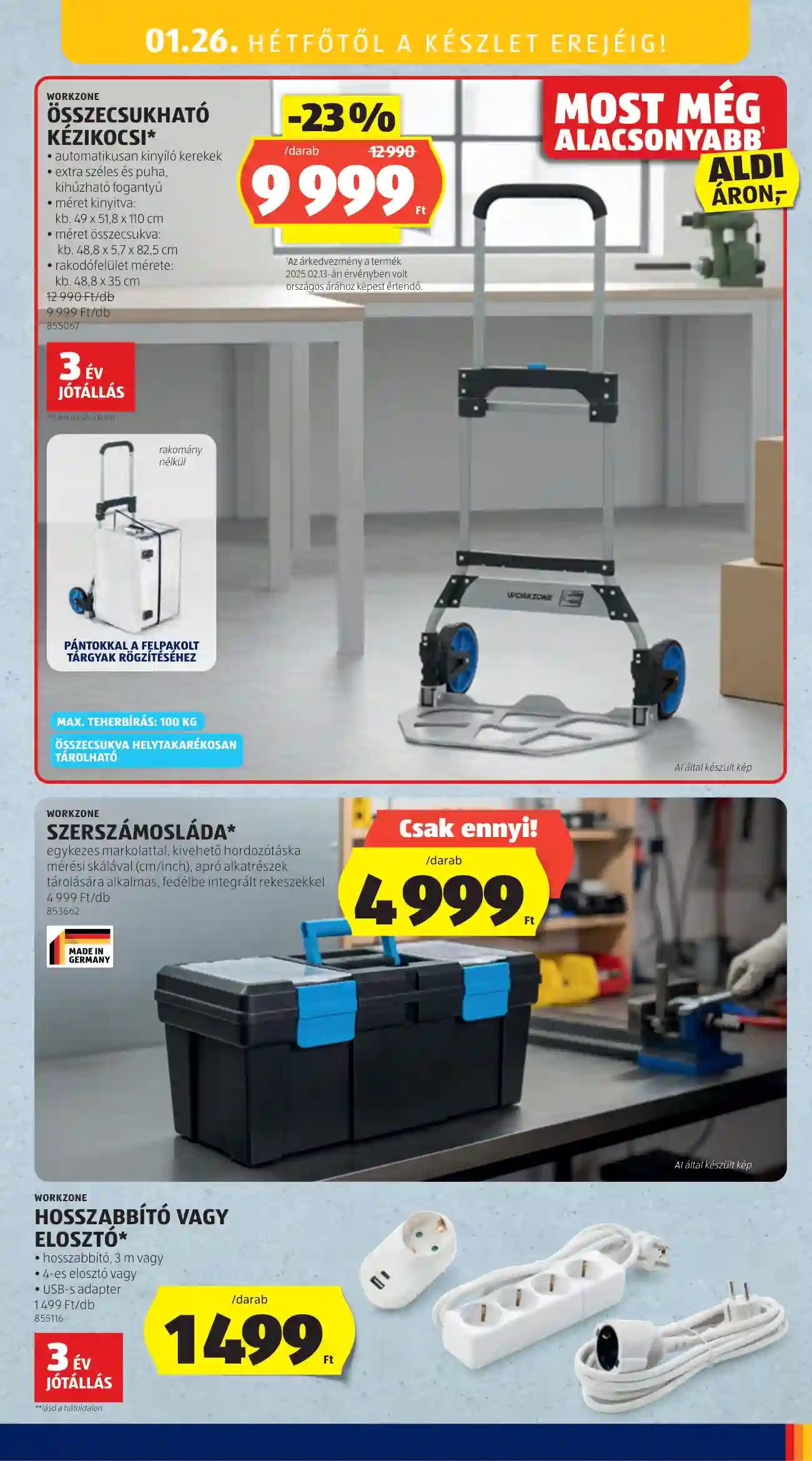 Aldi akciós újság 4. hét (42 oldal)