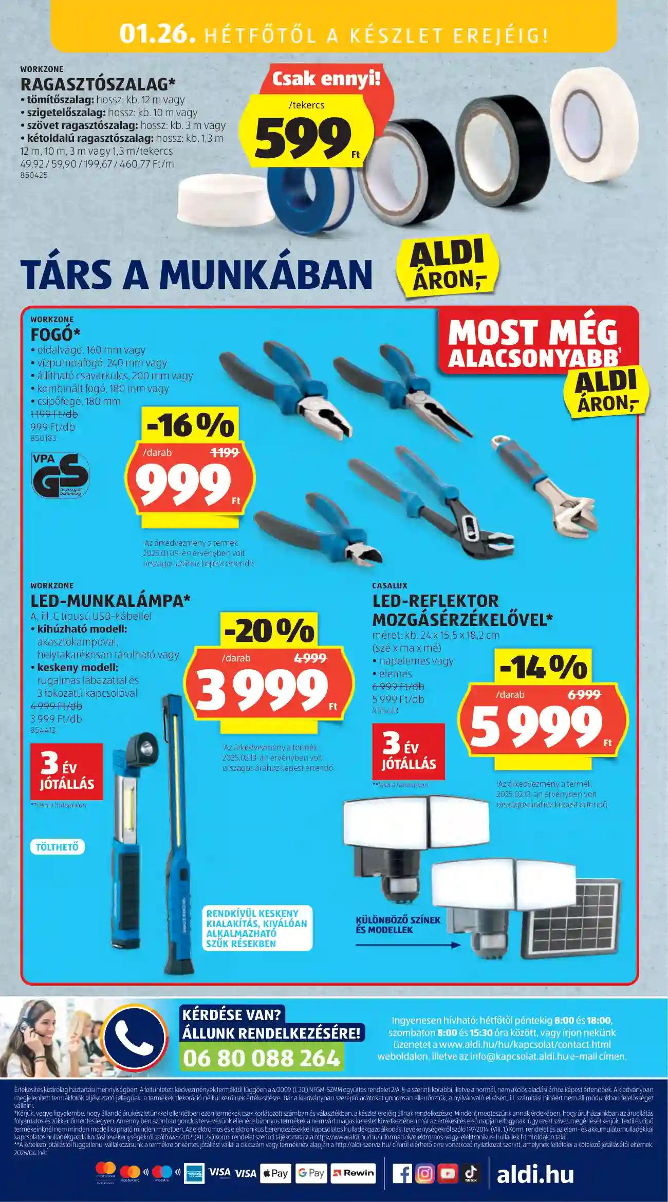 Aldi akciós újság 4. hét (43 oldal)