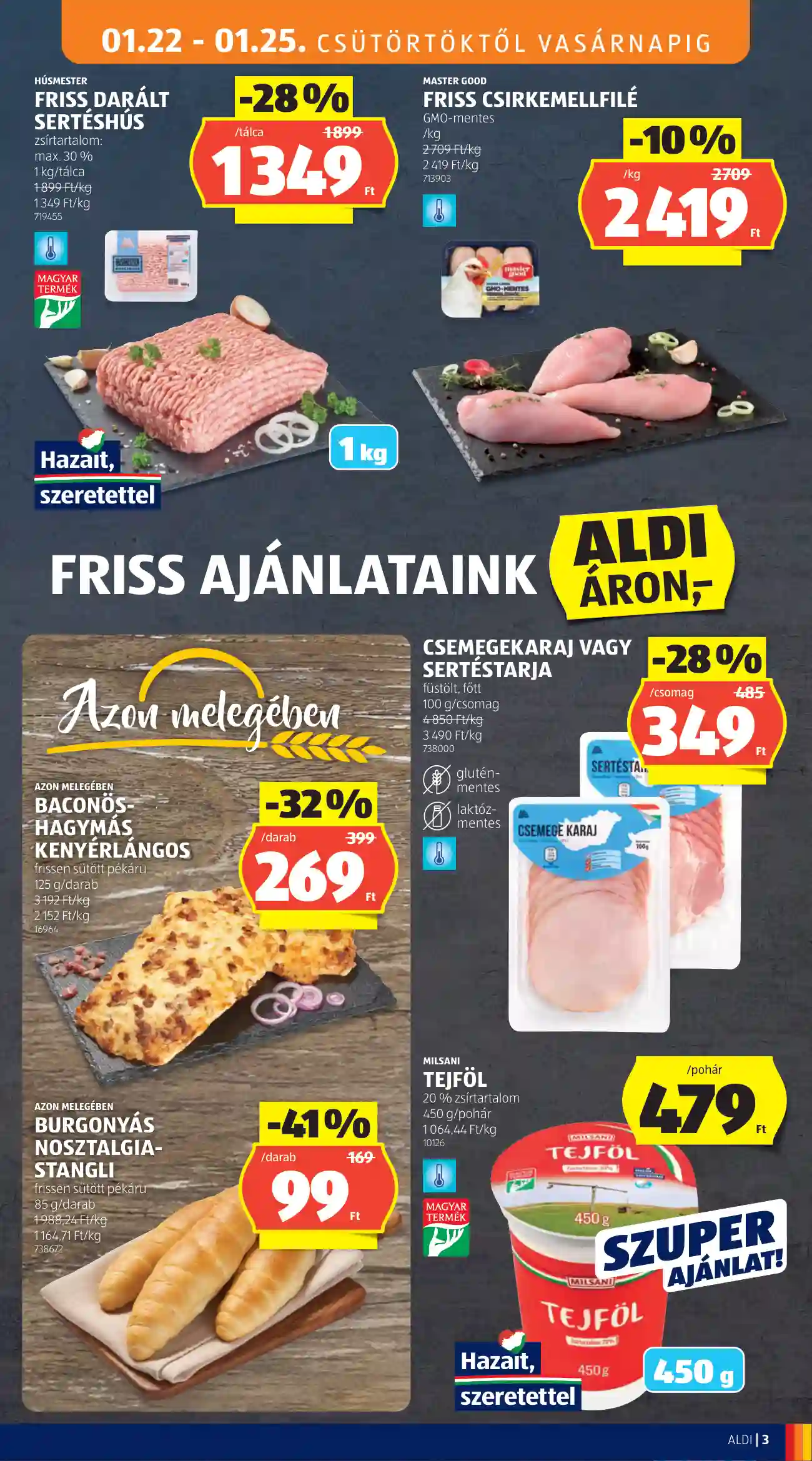 Aldi akciós újság 4. hét (49 oldal)