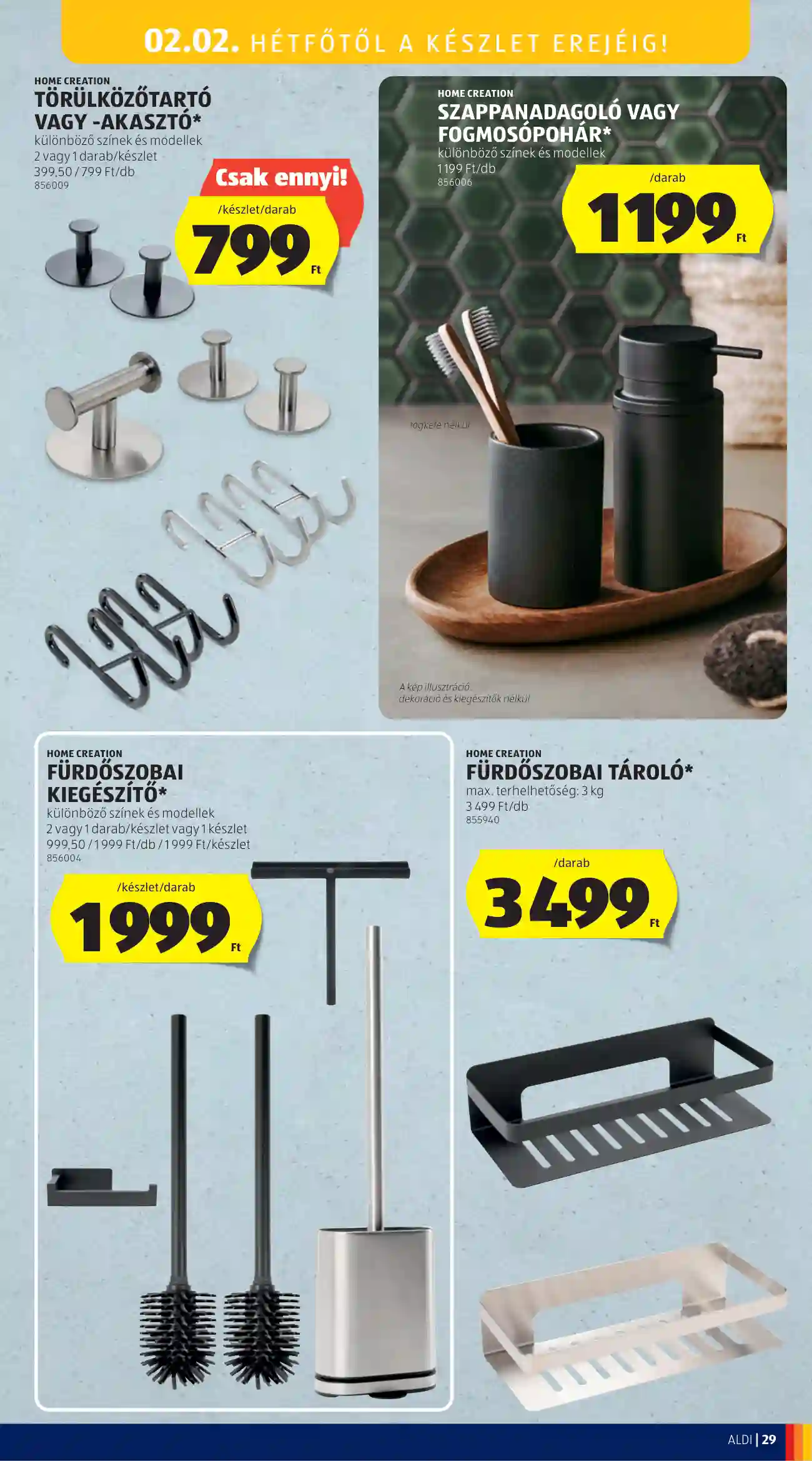 Aldi akciós újság 5. hét (36 oldal)