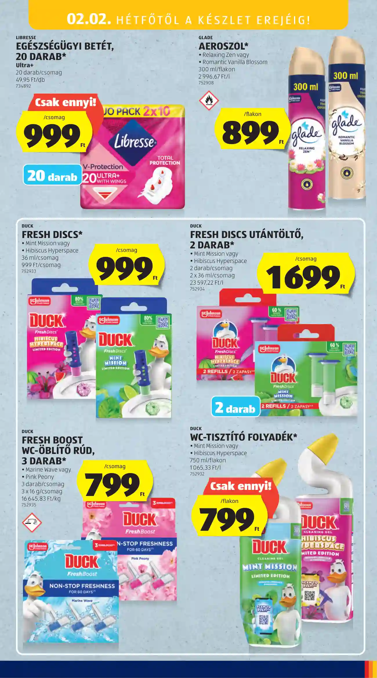 Aldi akciós újság 5. hét (38 oldal)