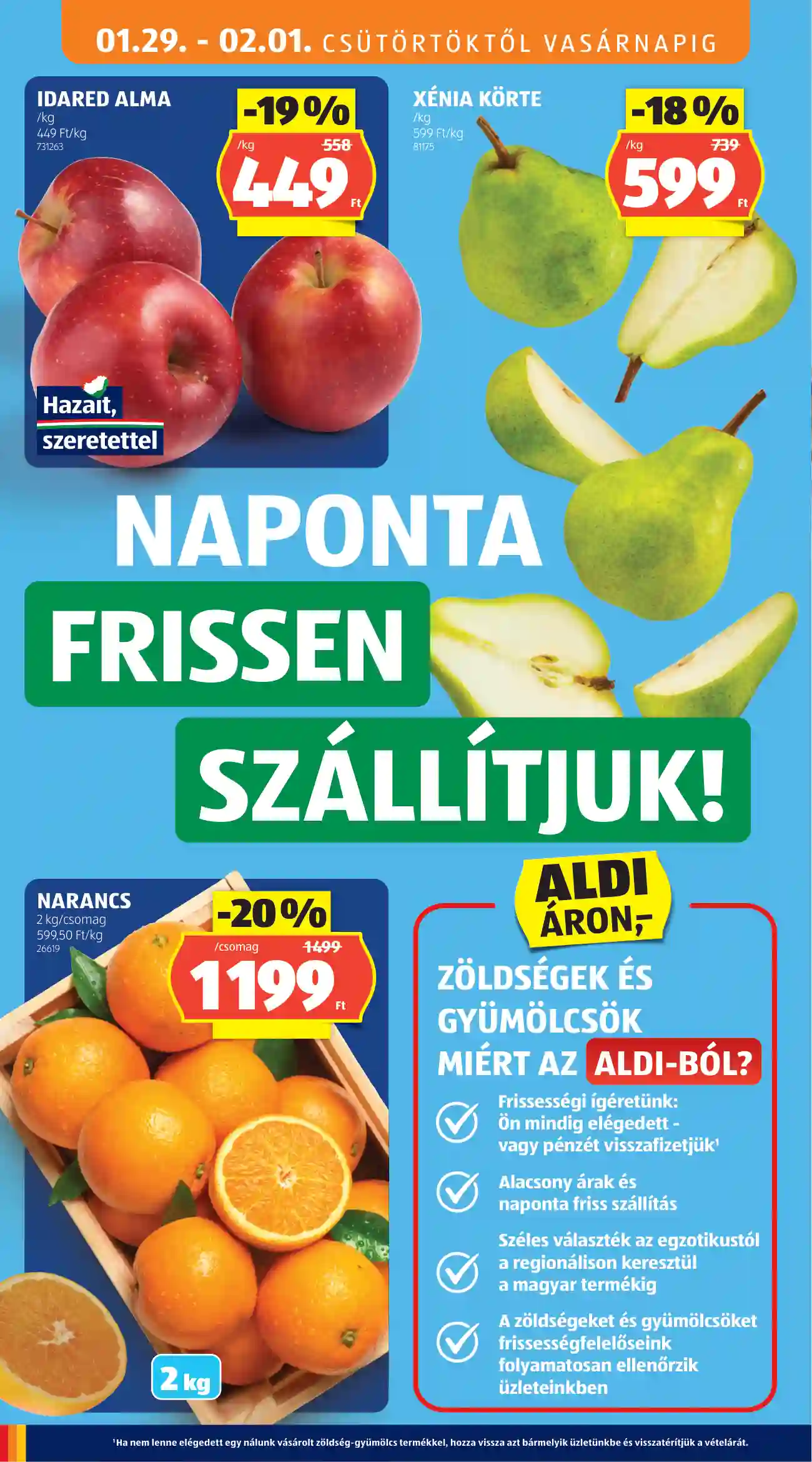 Aldi akciós újság 5. hét (43 oldal)