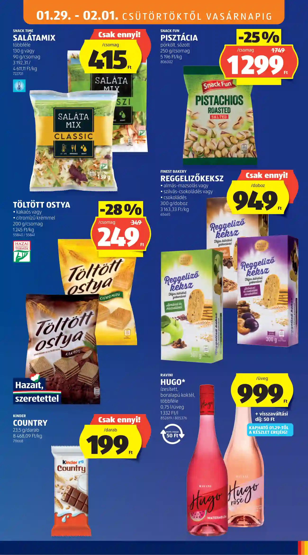 Aldi akciós újság 5. hét (3 oldal)