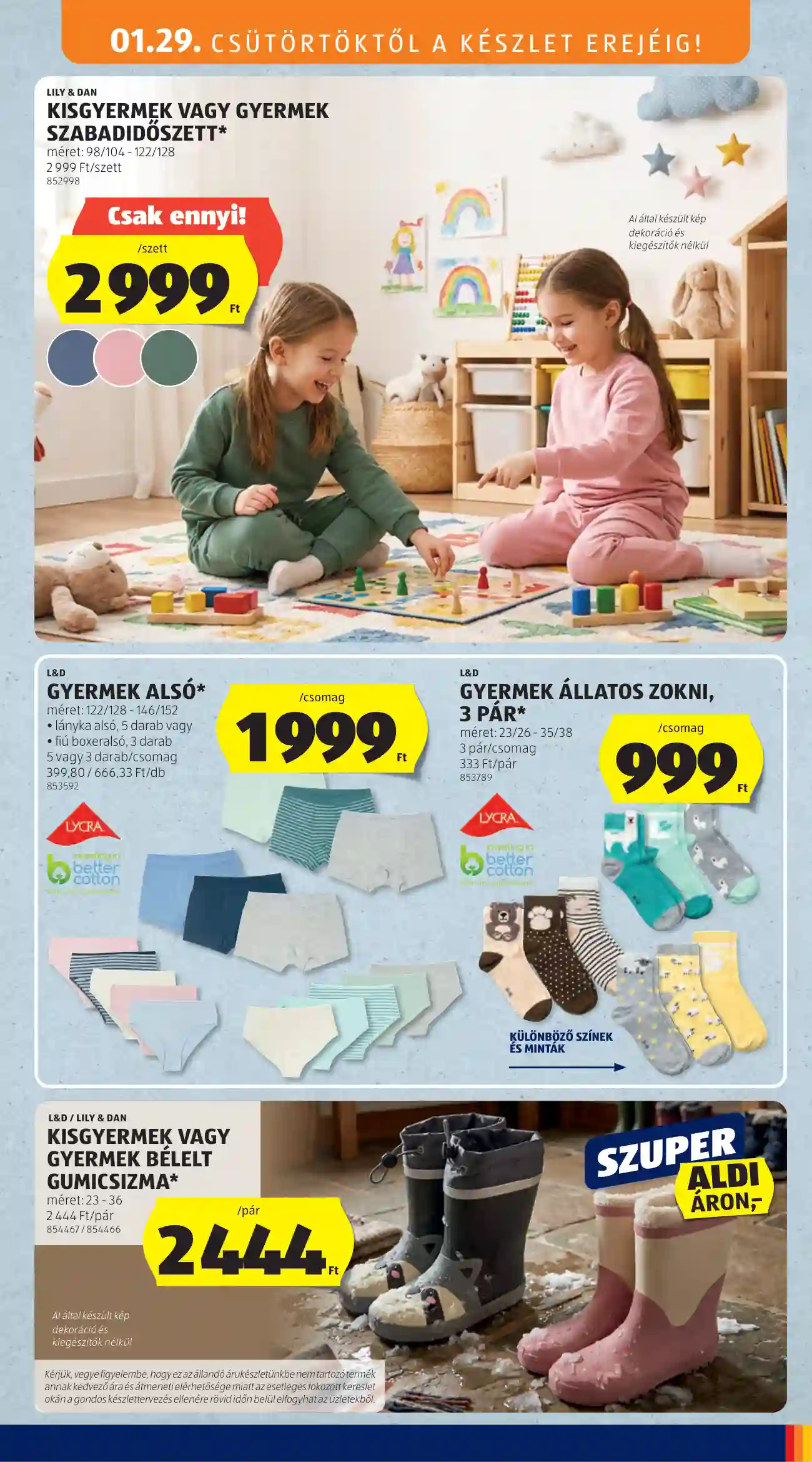 Aldi akciós újság 5. hét (9 oldal)