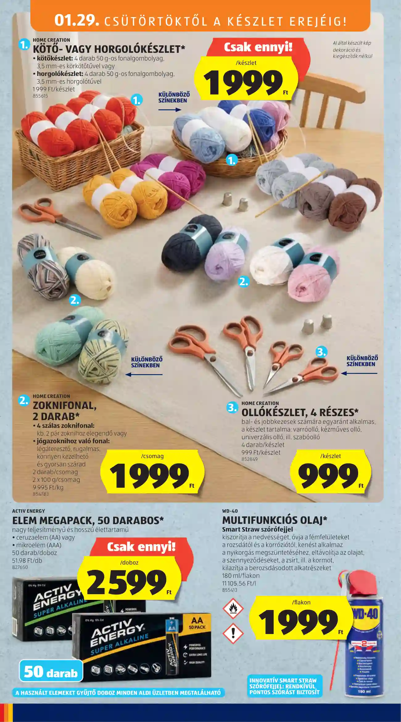 Aldi akciós újság 5. hét (10 oldal)