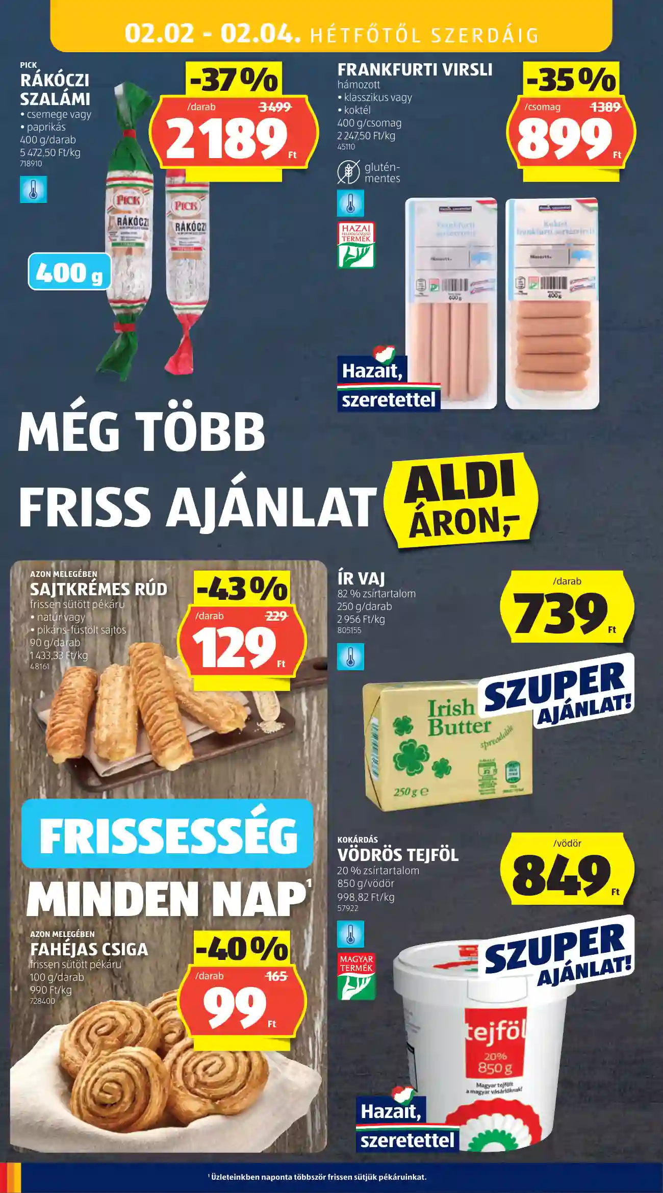 Aldi akciós újság 5. hét (21 oldal)