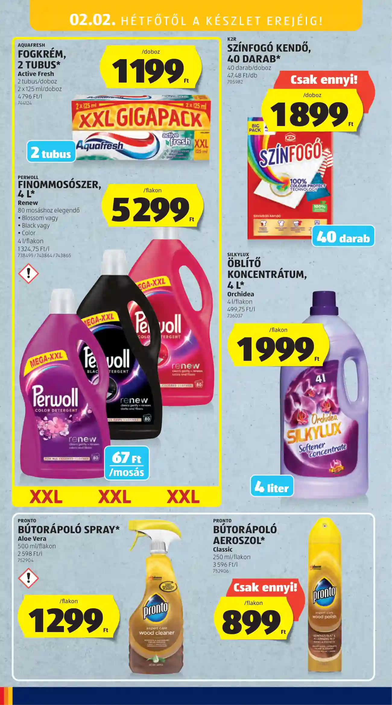 Aldi akciós újság 5. hét (37 oldal)