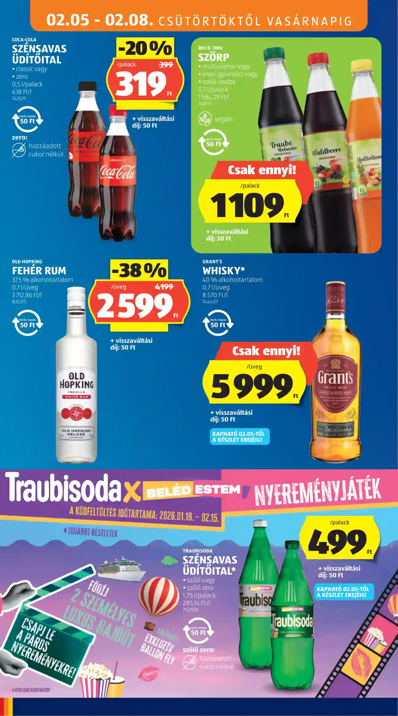 Aldi akciós újság 6. hét (4 oldal)