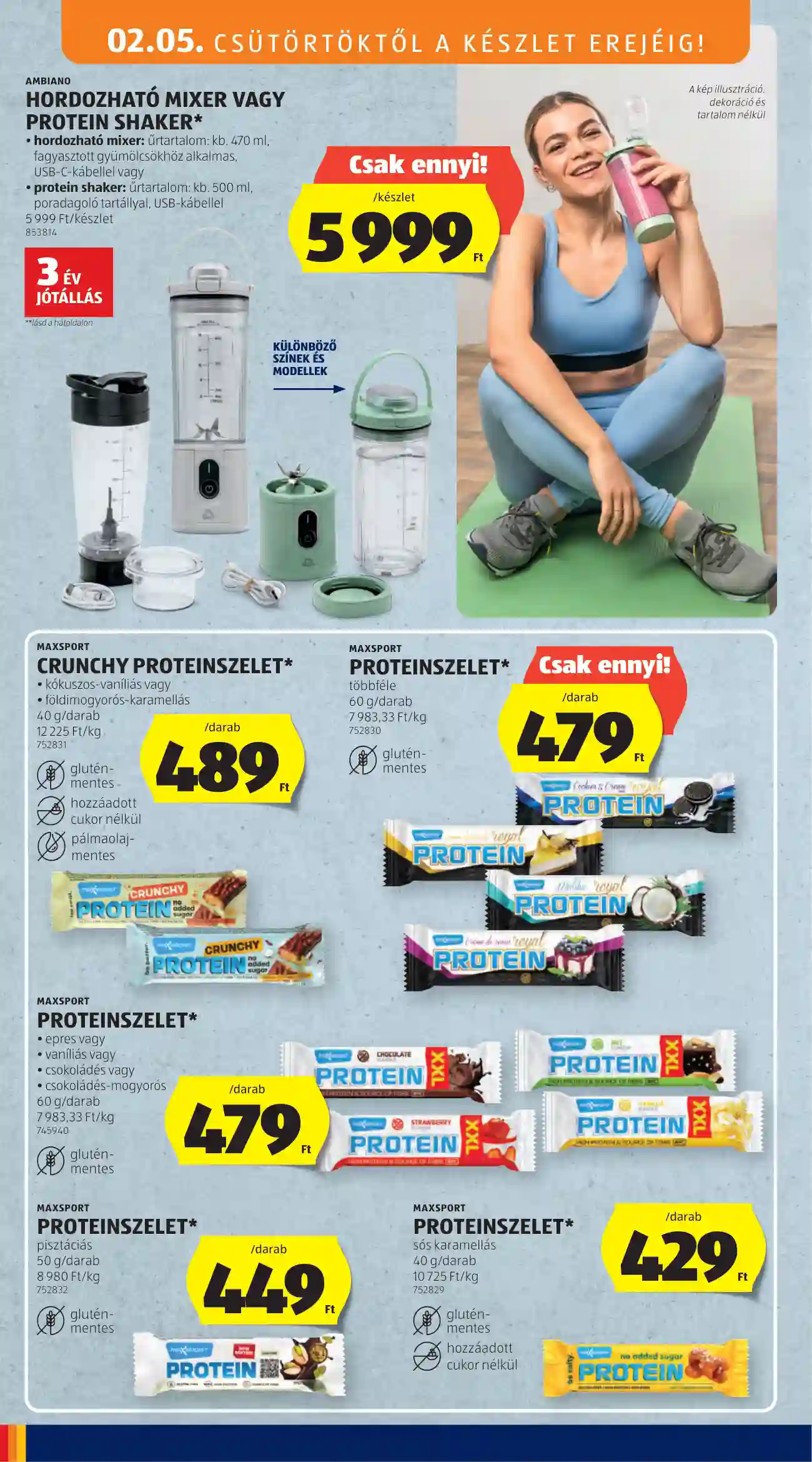 Aldi akciós újság 6. hét (8 oldal)