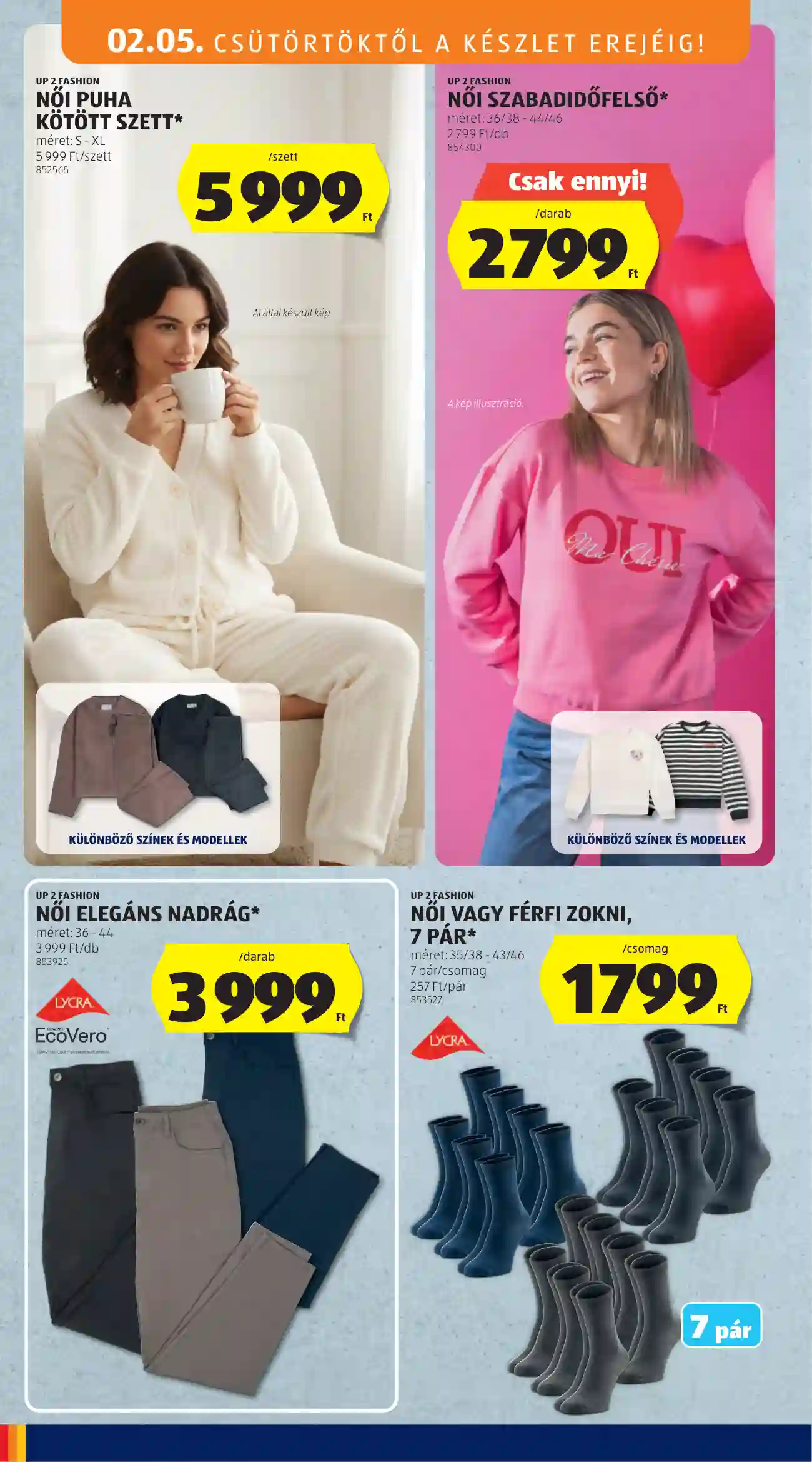 Aldi akciós újság 6. hét (12 oldal)