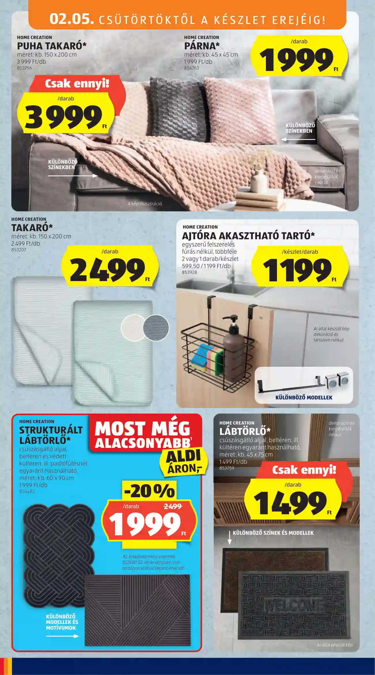 Aldi akciós újság 6. hét (15 oldal)