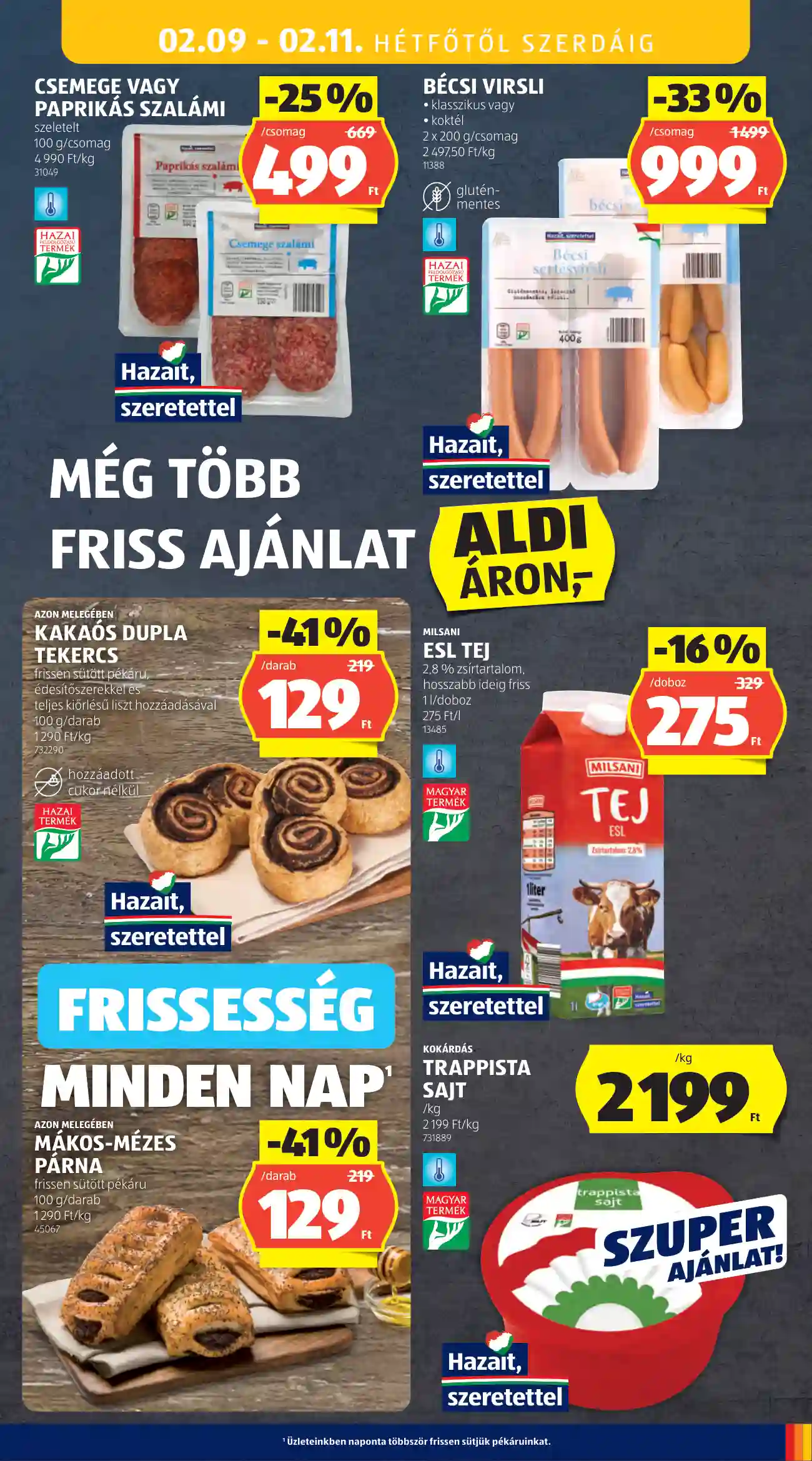 Aldi akciós újság 6. hét (22 oldal)
