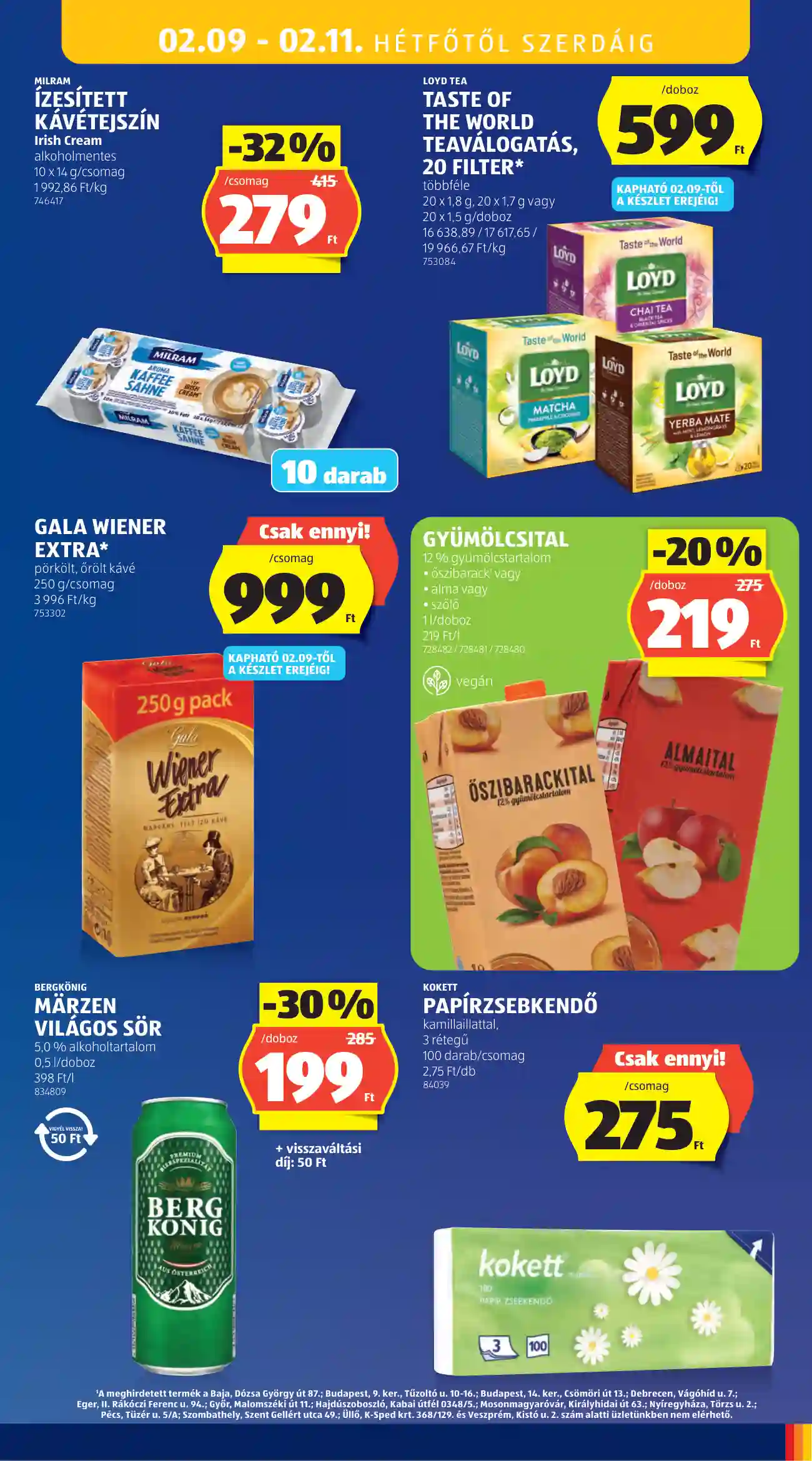Aldi akciós újság 6. hét (27 oldal)