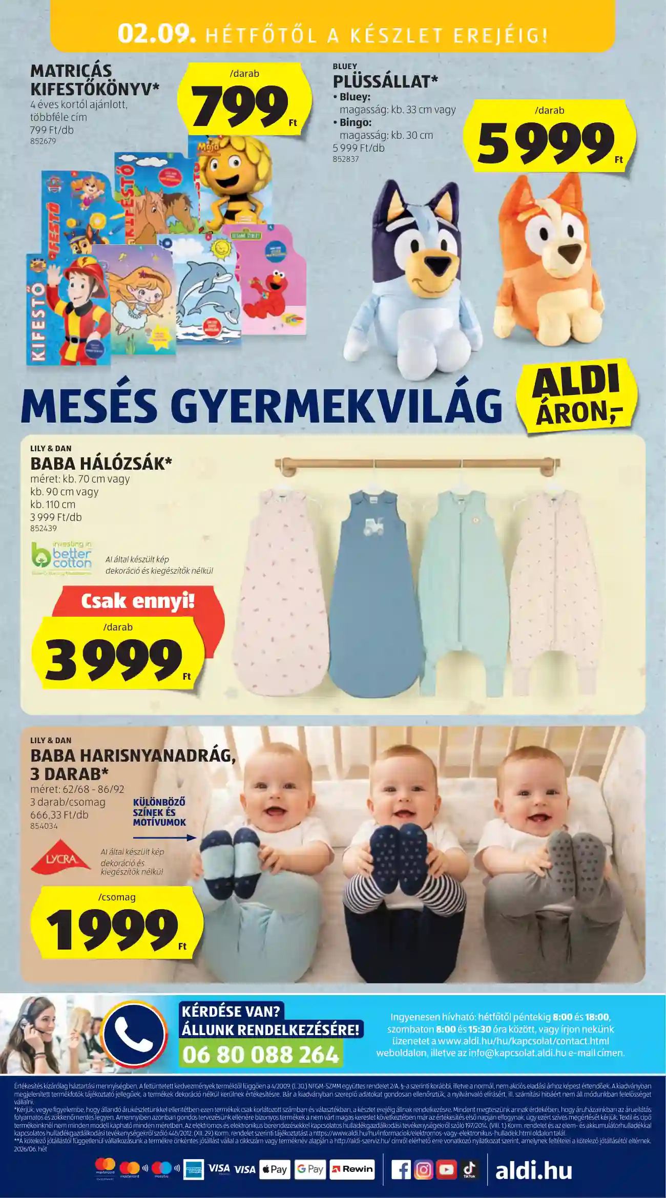 Aldi akciós újság 6. hét (41 oldal)