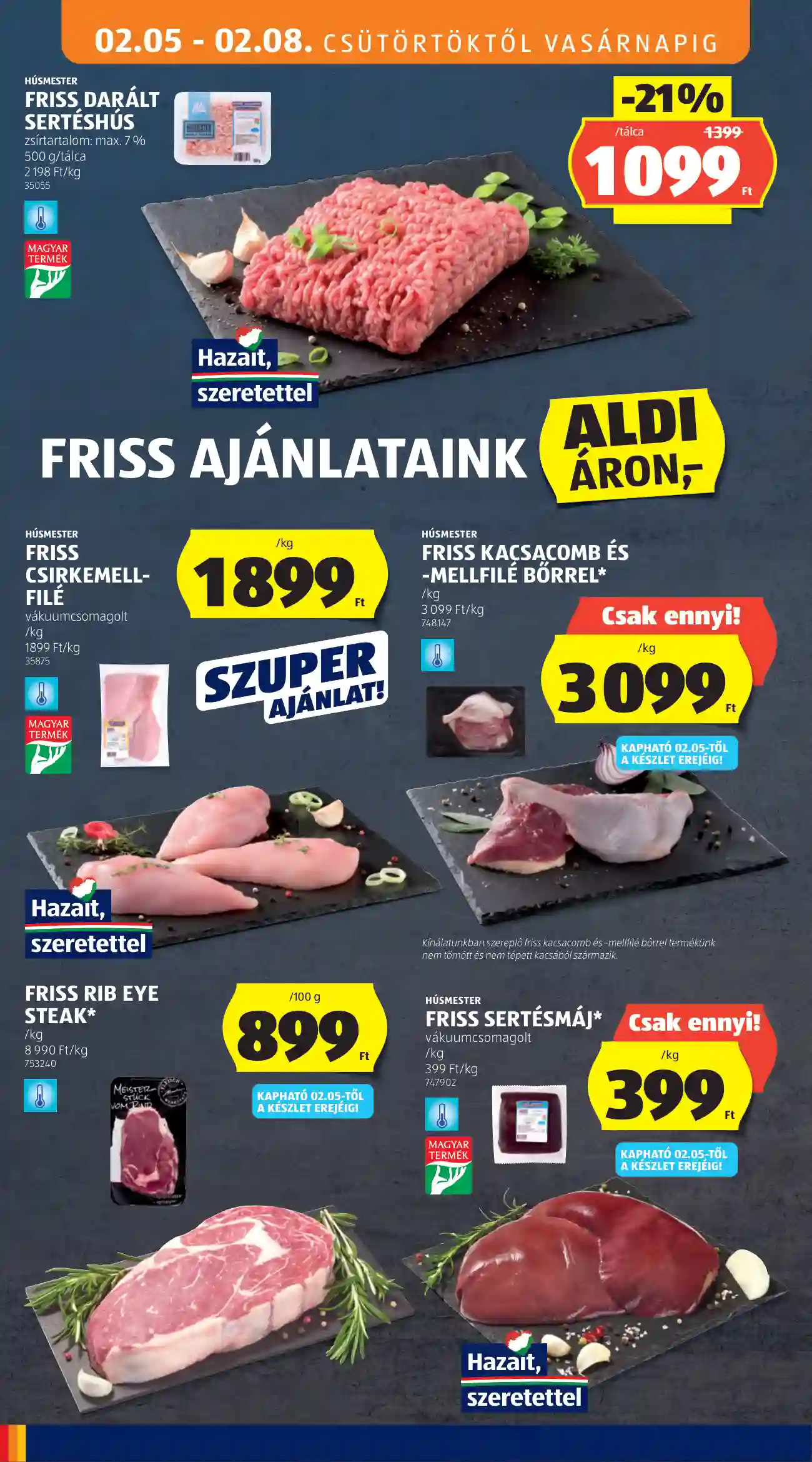 Aldi akciós újság 6. hét (44 oldal)