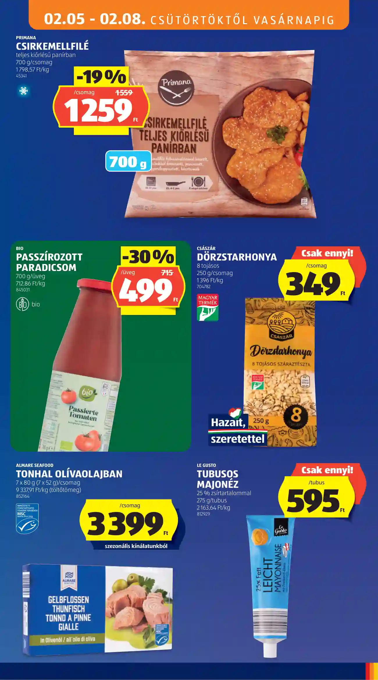 Aldi akciós újság 6. hét (47 oldal)