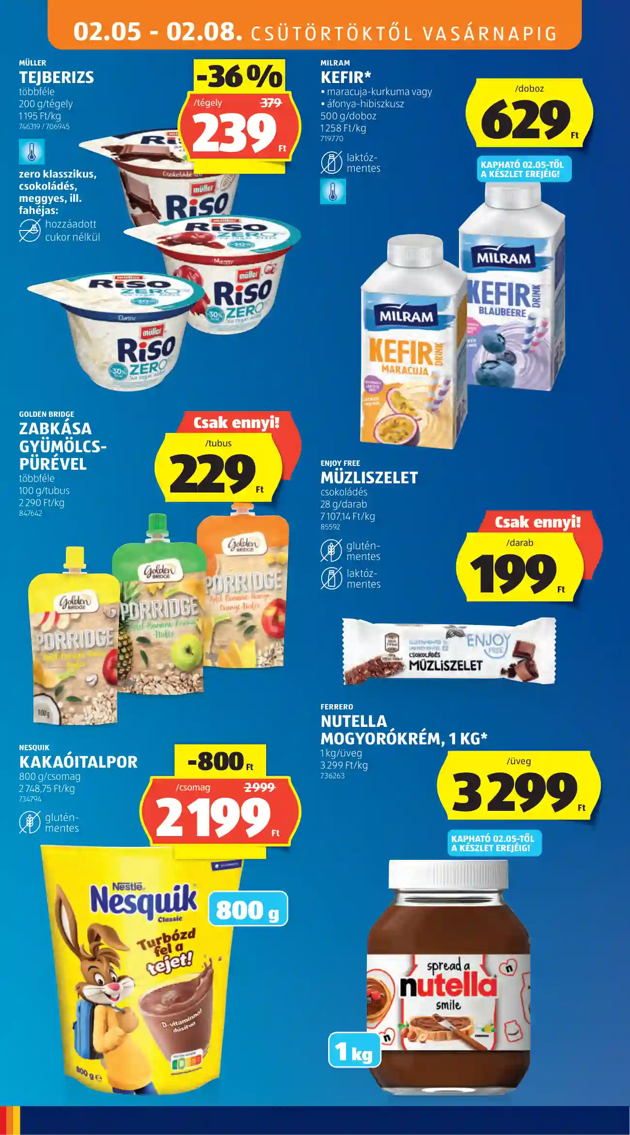 Aldi akciós újság 6. hét (48 oldal)