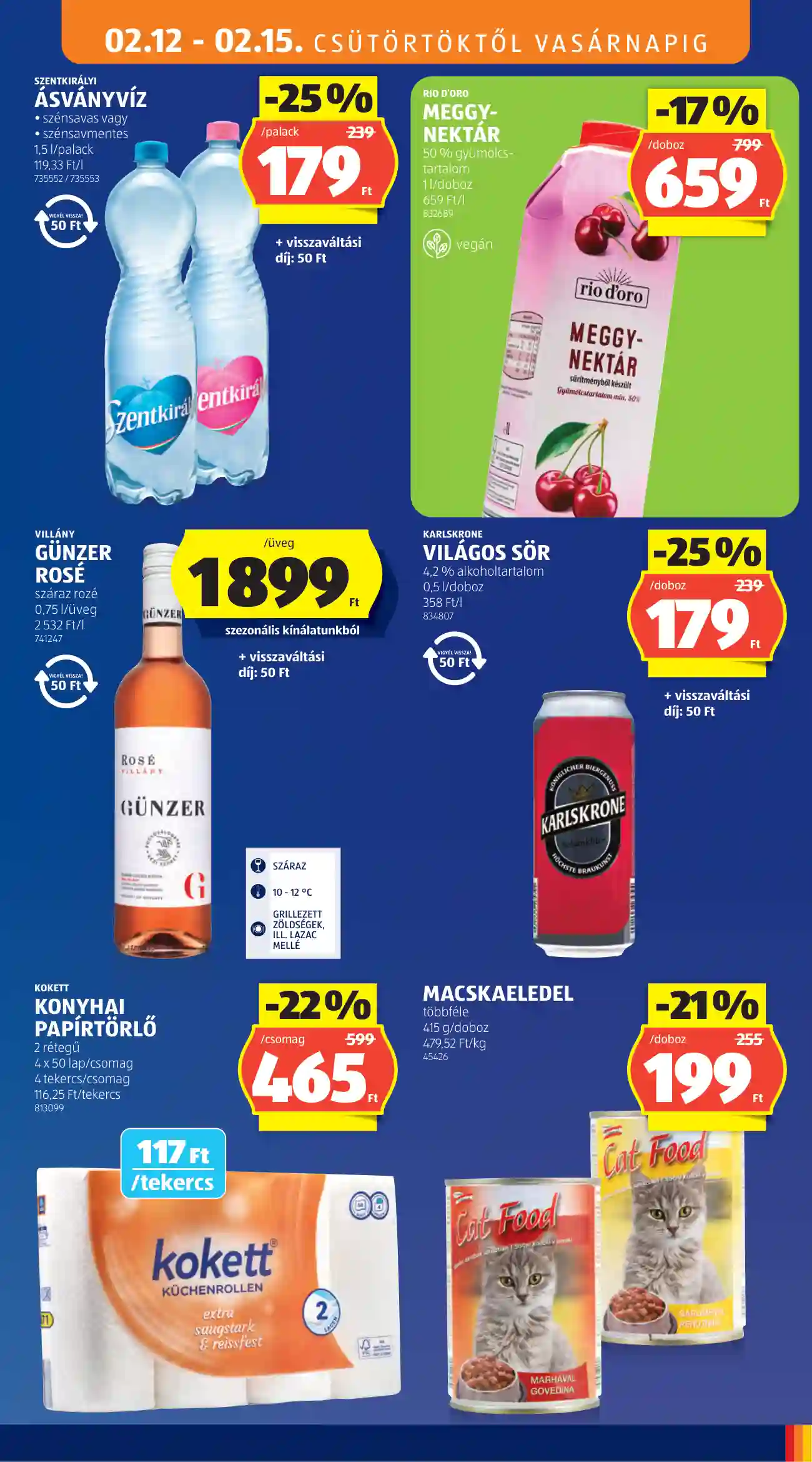 Aldi akciós újság 7. hét (3 oldal)